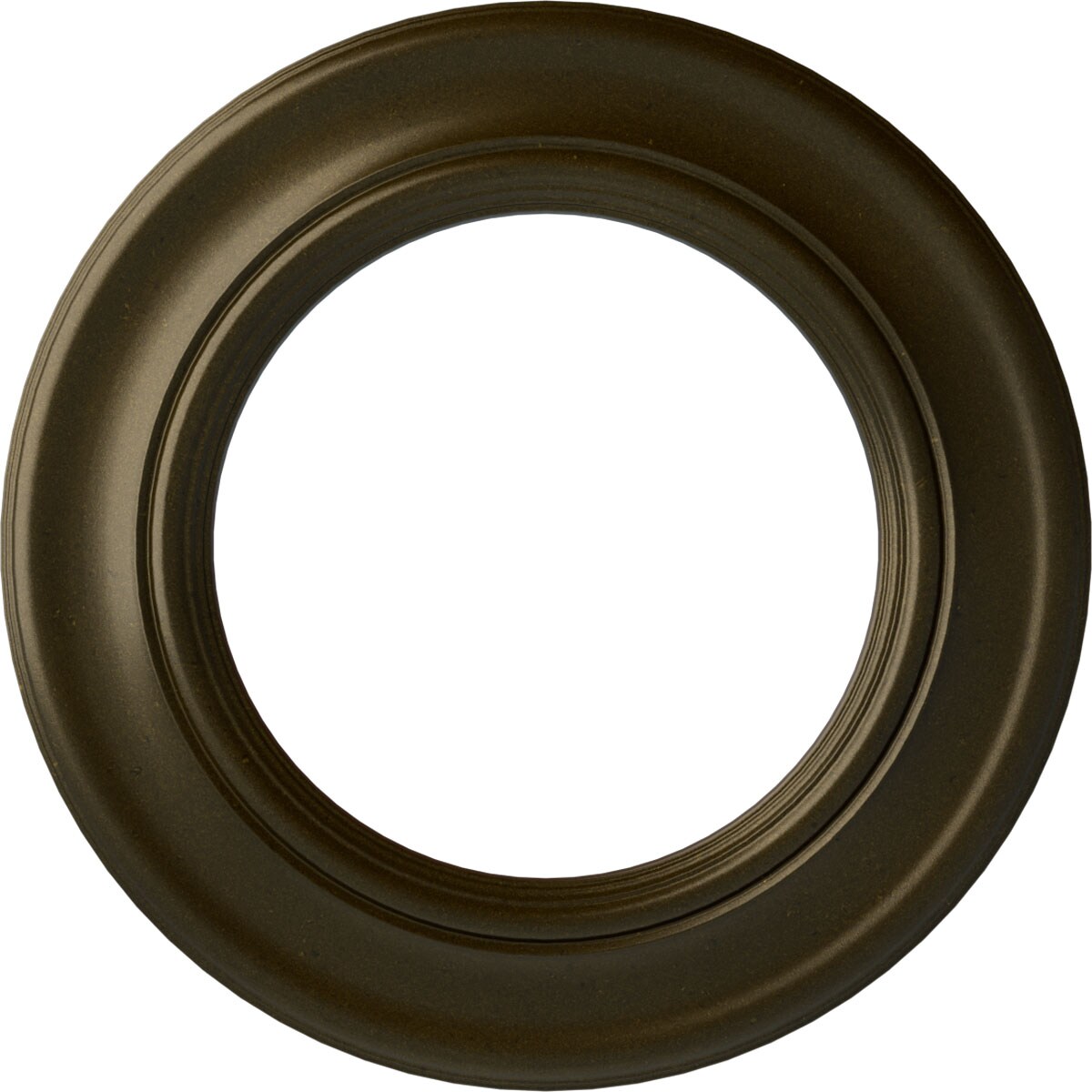 Ekena Millwork CM20HOGGS Holmdel 20.875-in W x 20.875-in L Painted Green Gold Polyurethane Whole Ceiling Medallion