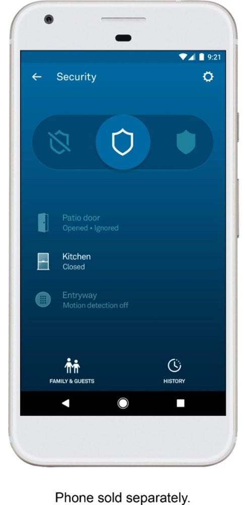 nest detect sliding door