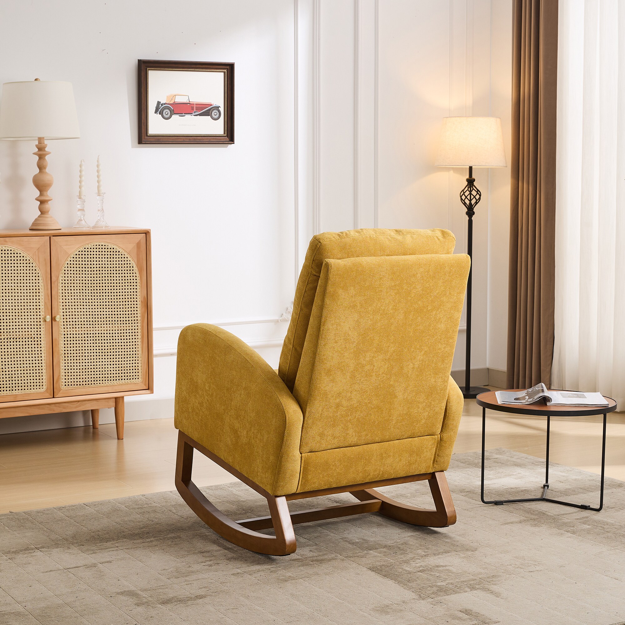 Aortzio HM-W5000C-MUSTARD chairs - View #3