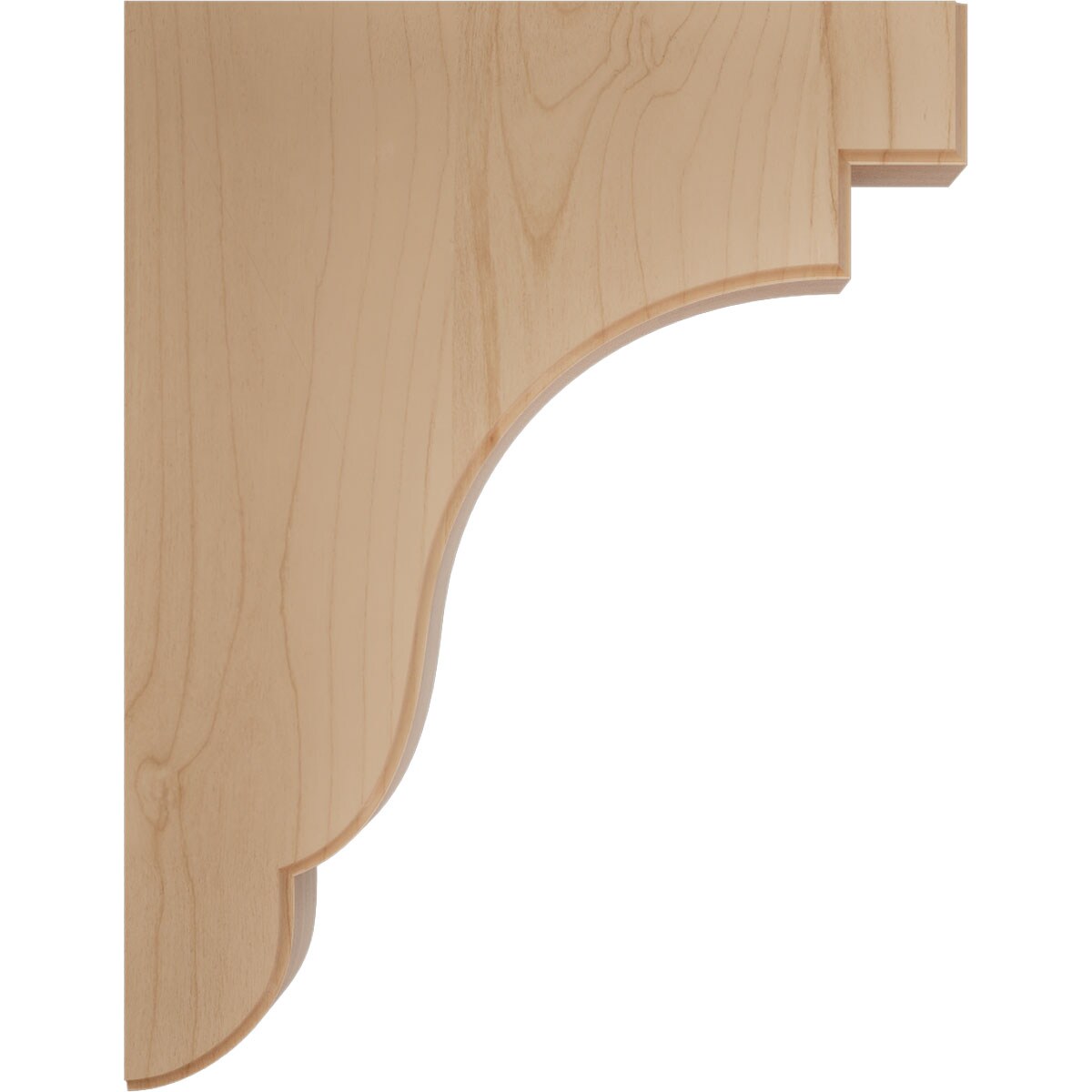 Ekena Millwork BKTW04X09X11BEAL Exterior-Brackets-Braces - View #3
