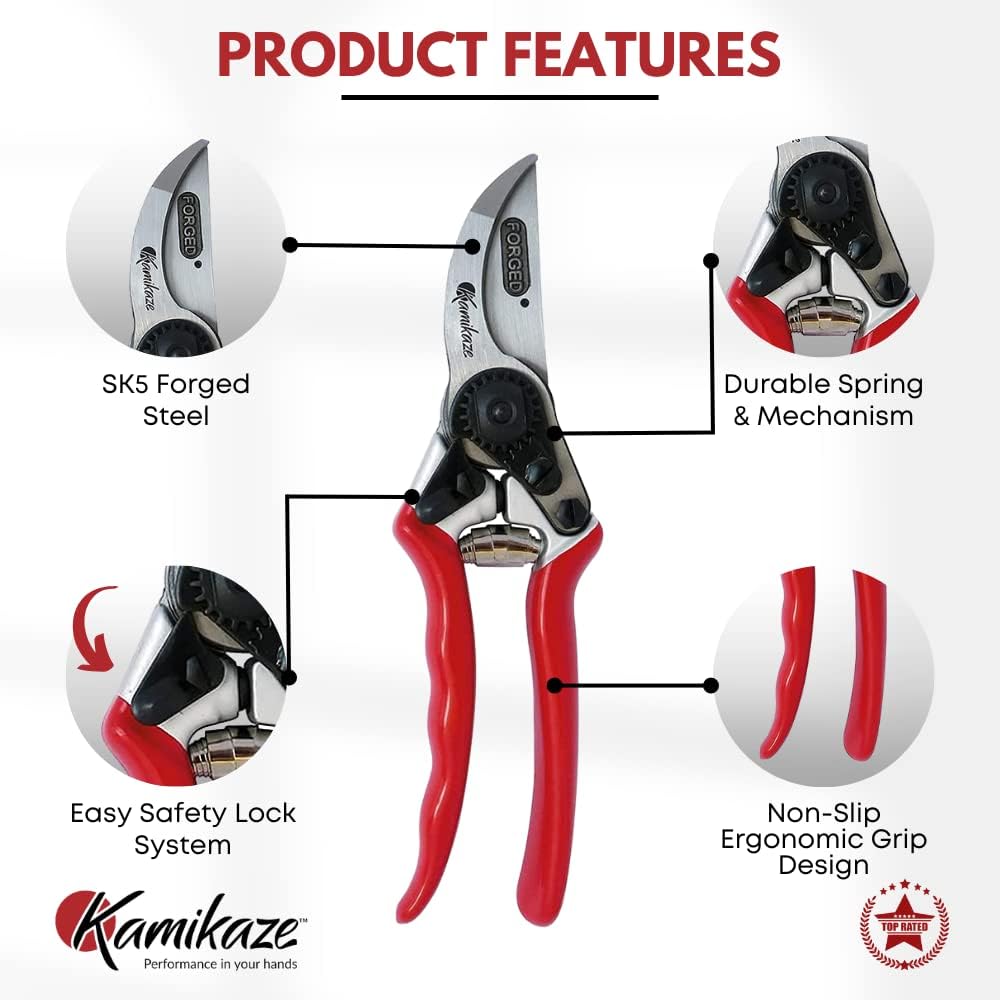KAMIKAZE 9717 Hand-Pruners - View #2
