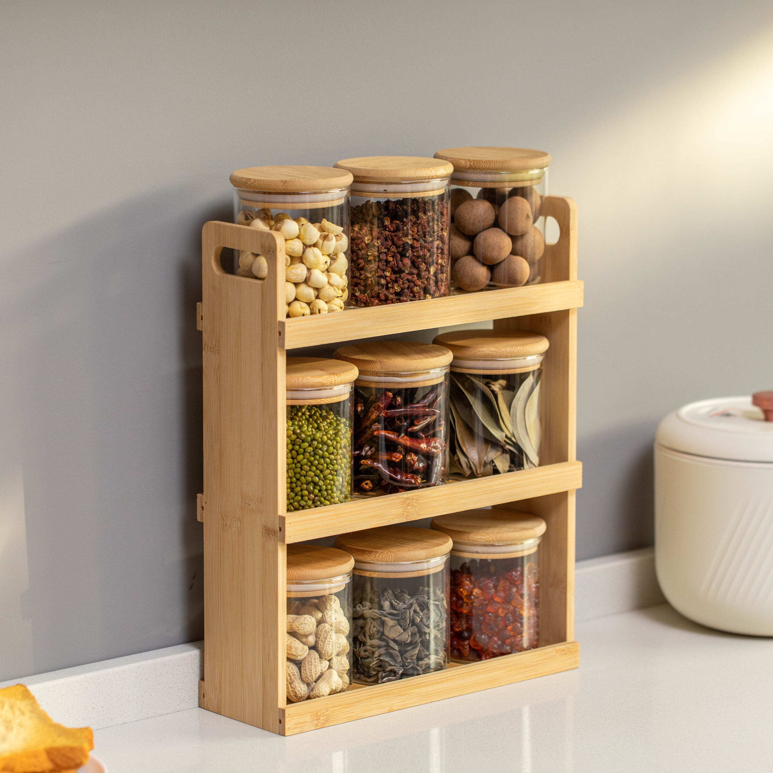 Basicwise QI004706.9 Pull-Out-Cabinet-Baskets - View #2