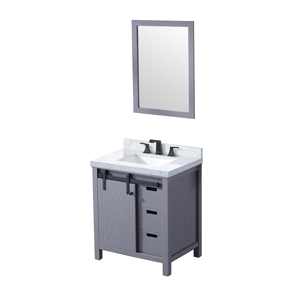 Lexora LM342230SBBSM28F Bath-Vanity-Combo - View #4
