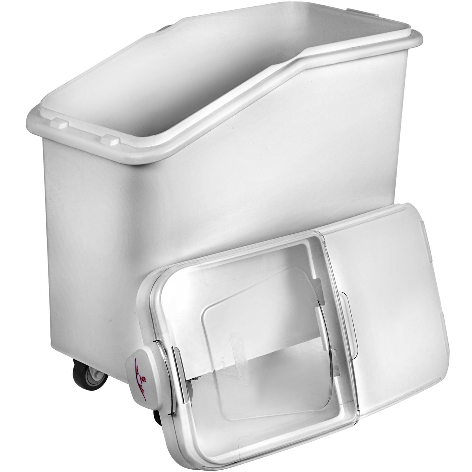 GIVIMO 21-Gallon 3-Pack Commercial Kitchen Dry Ingredient Bin with Casters and Scoop #LW047GIVSS1244