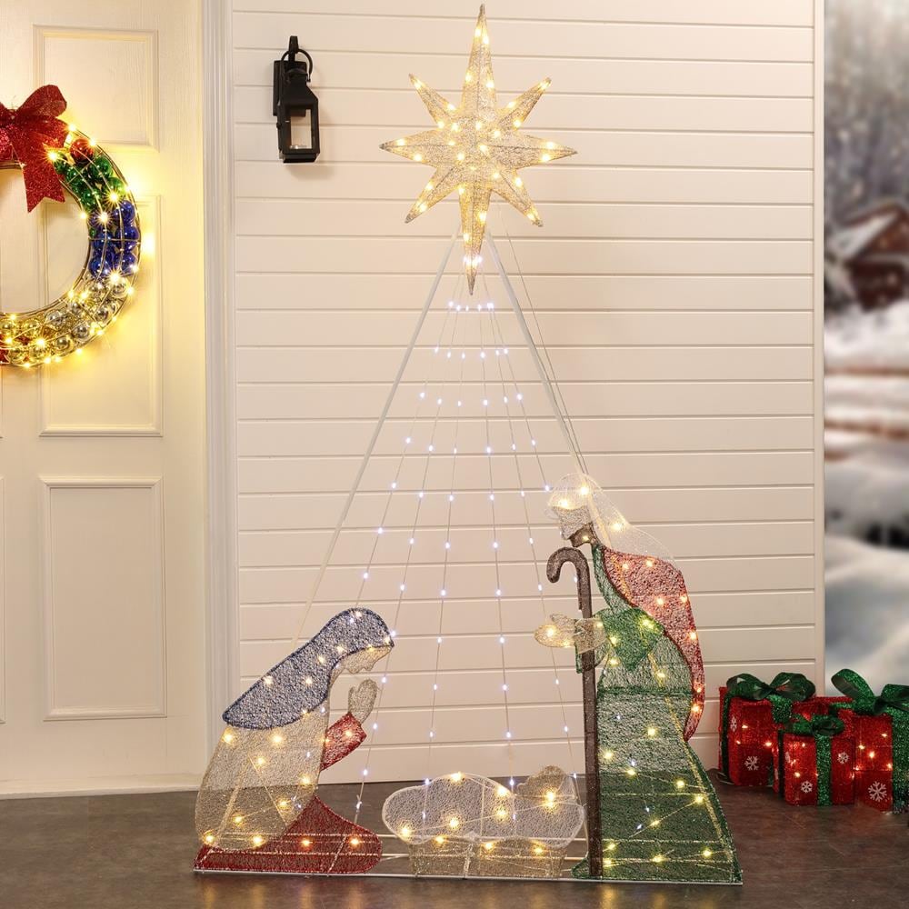 LuxenHome WHHD2077 Outdoor-Christmas-Decor - View #3