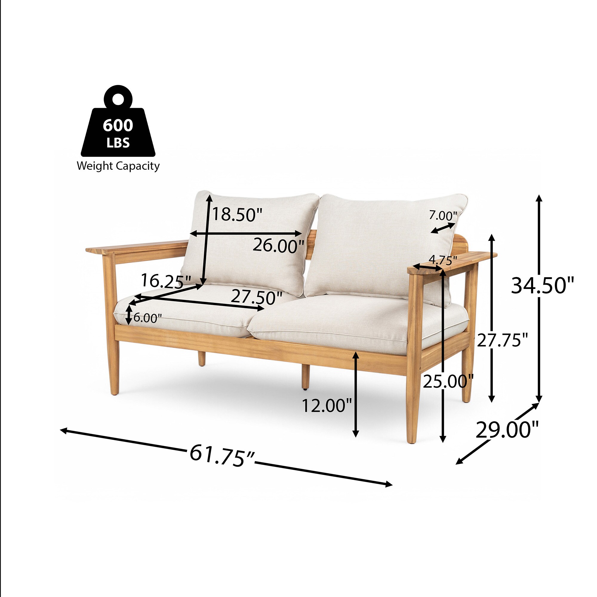 Bybafun YF8000121 Patio-Sofas-Daybeds - View #4