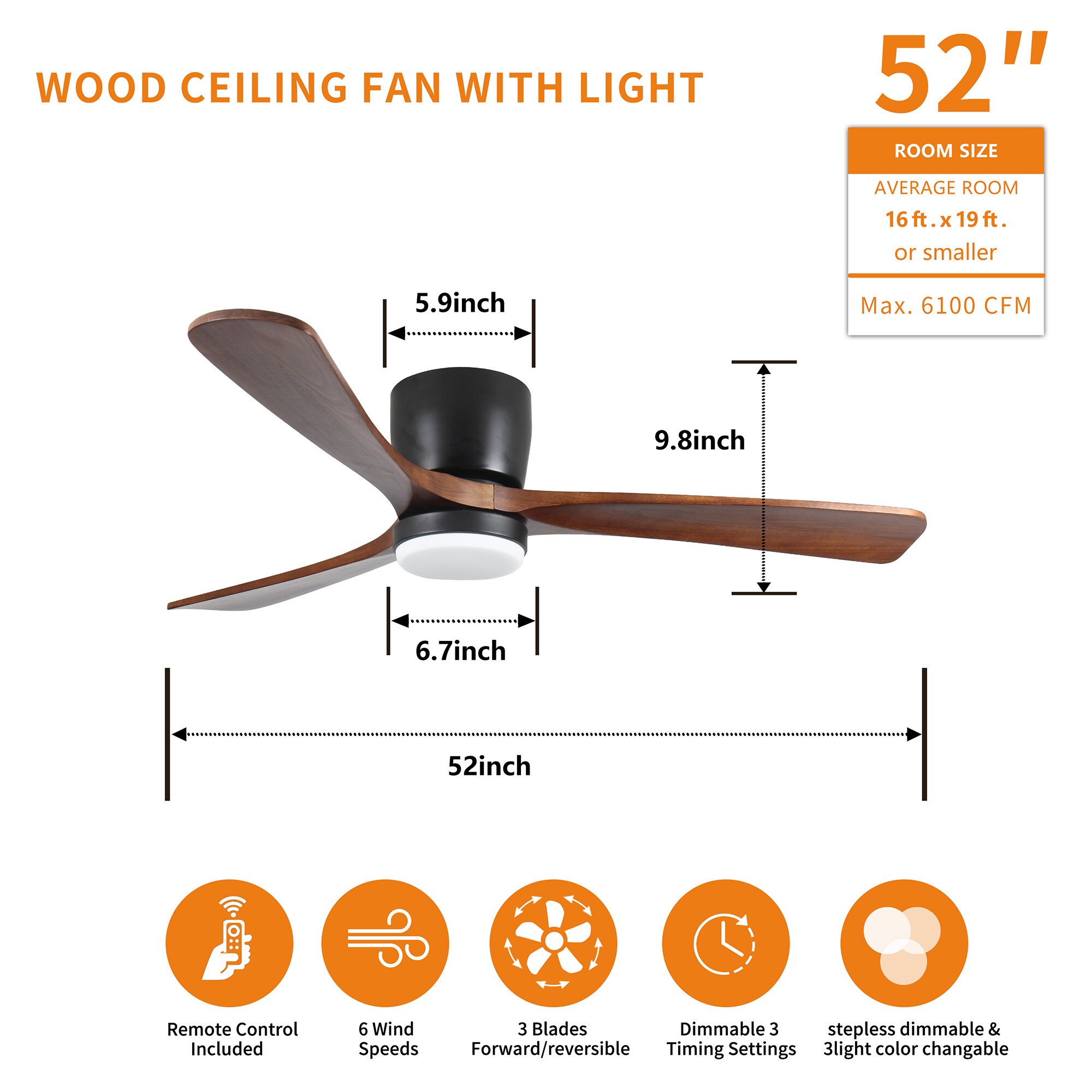 SINOFURN SYB510065BK Ceiling-Fans - View #8