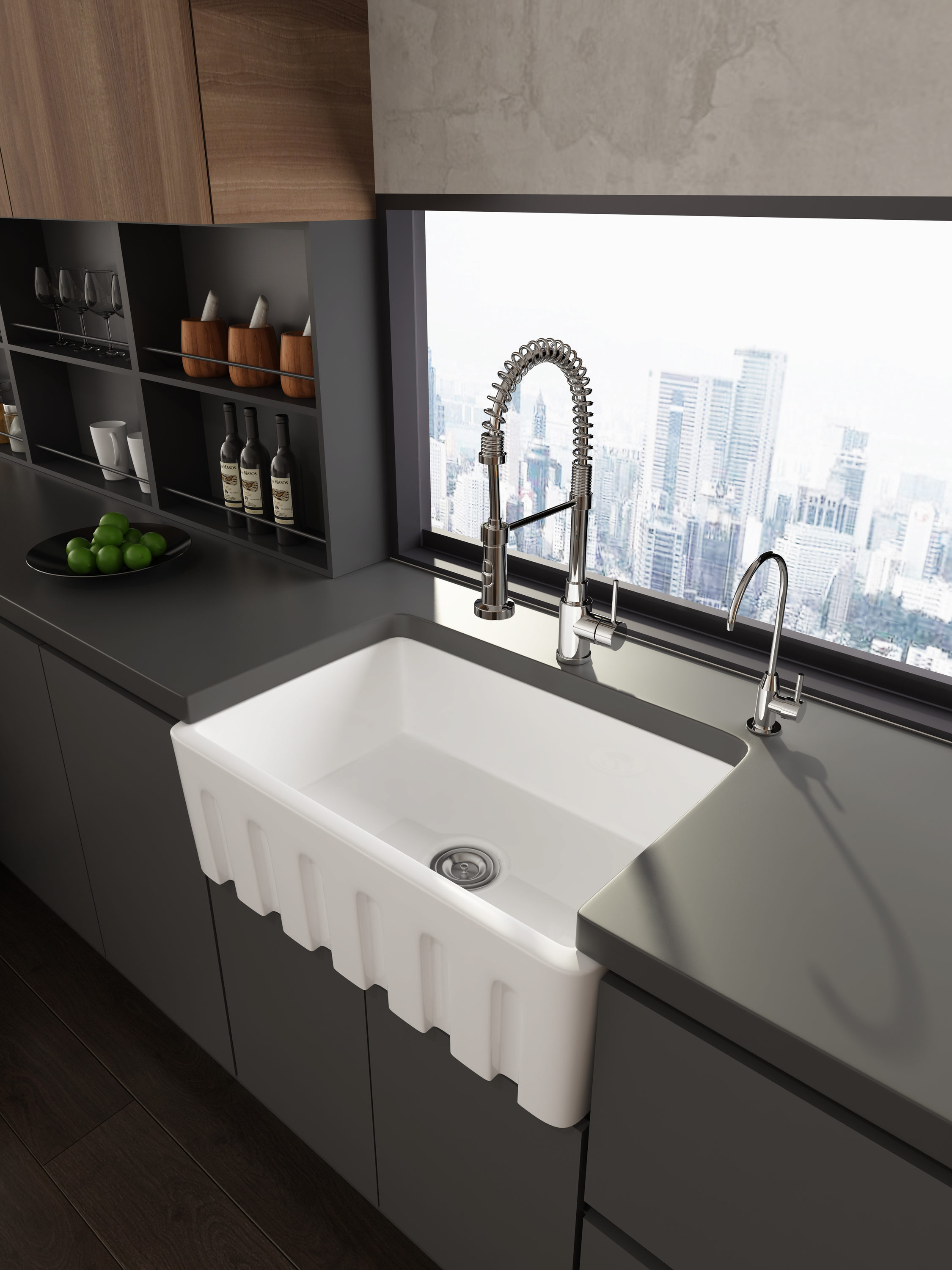 CASAINC SL-LAWH3019R1 Kitchen-Sinks - View #6