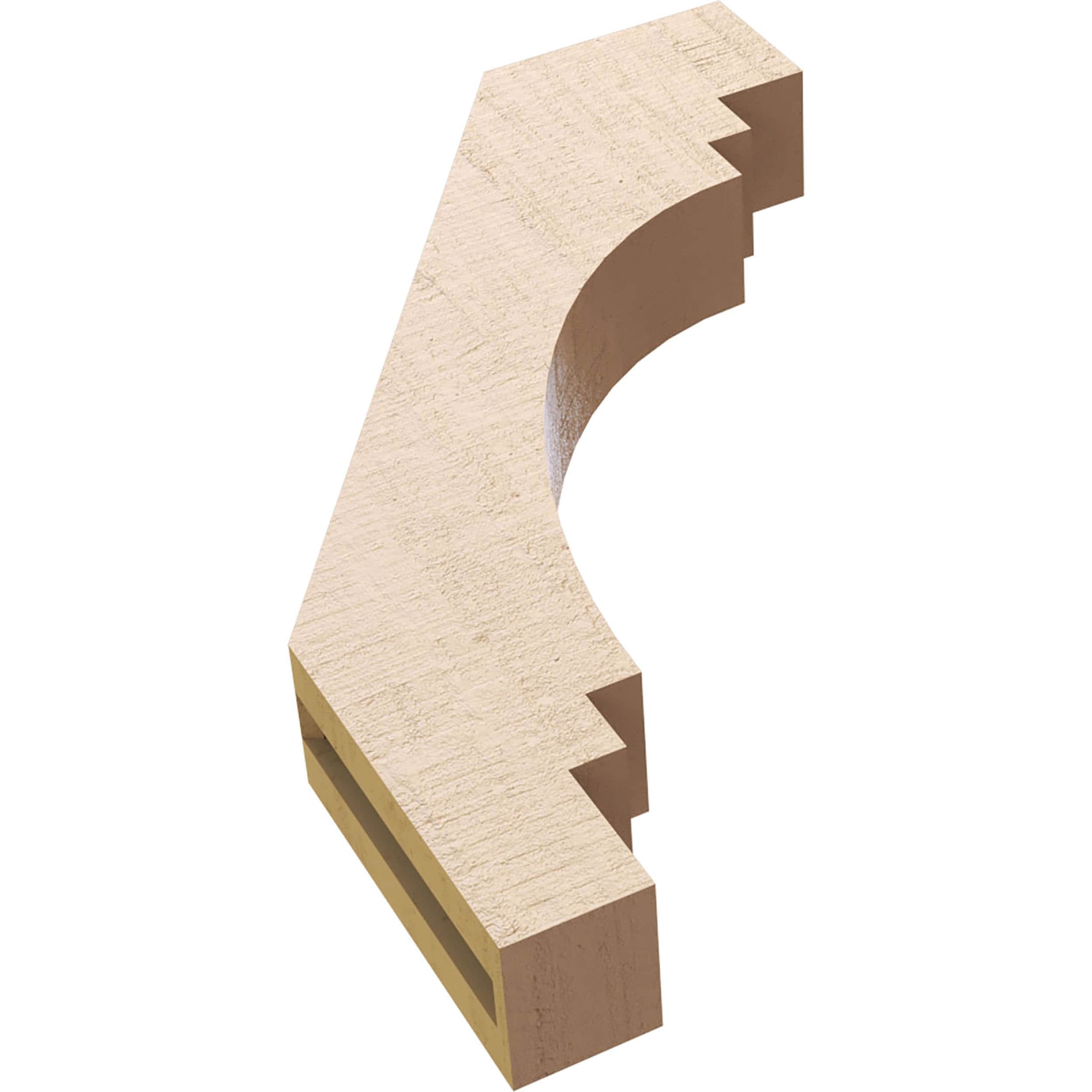 Ekena Millwork BRCUR03X16X22PECRCPR braces - View #13
