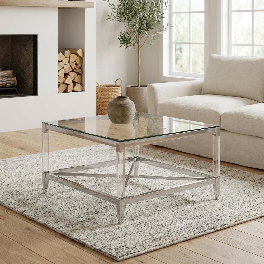FurniFact BO3942199WHT Accent-Table-Sets - View #3