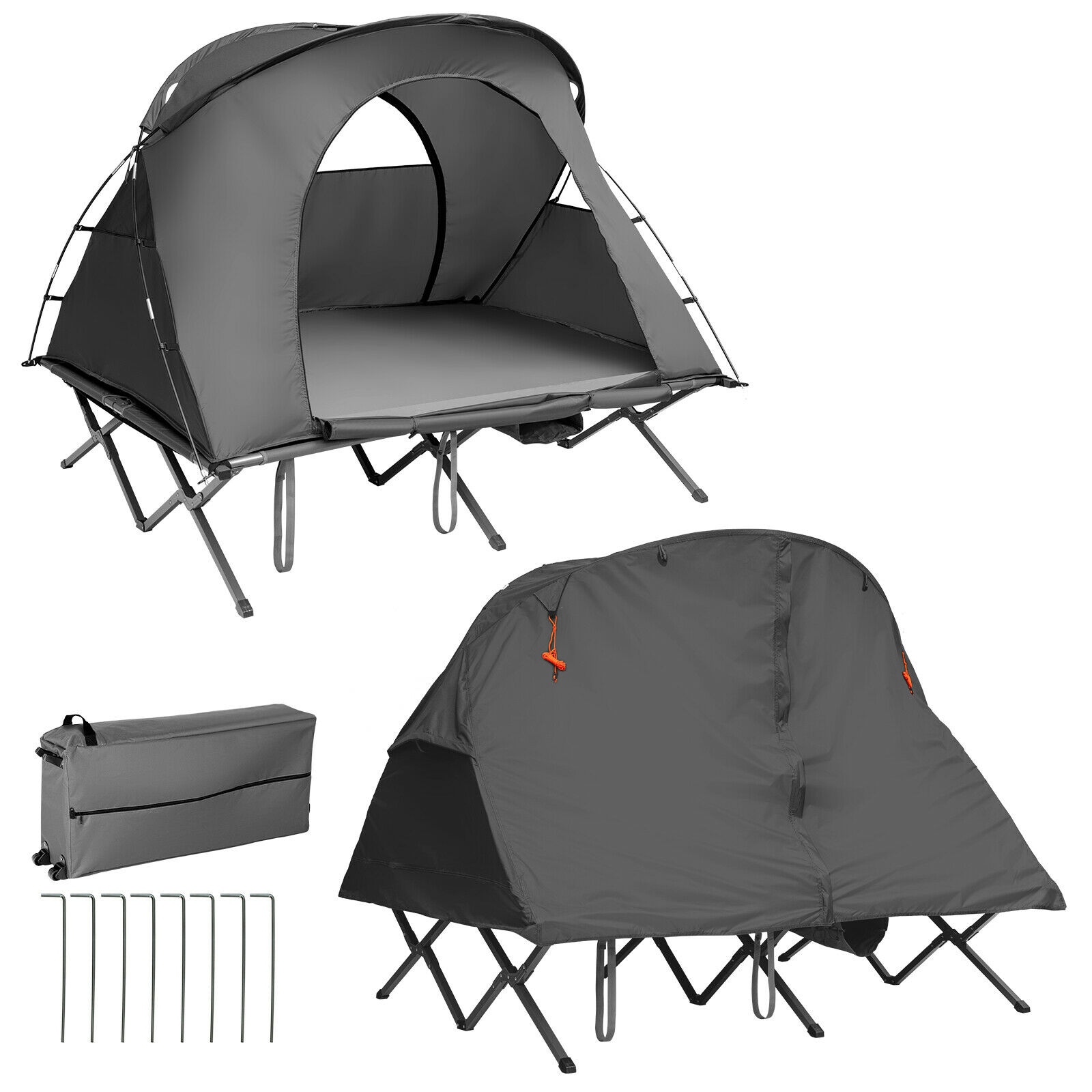 WELLFOR TDJ10152HS CW 4-in-1 Tent Polyester Tent