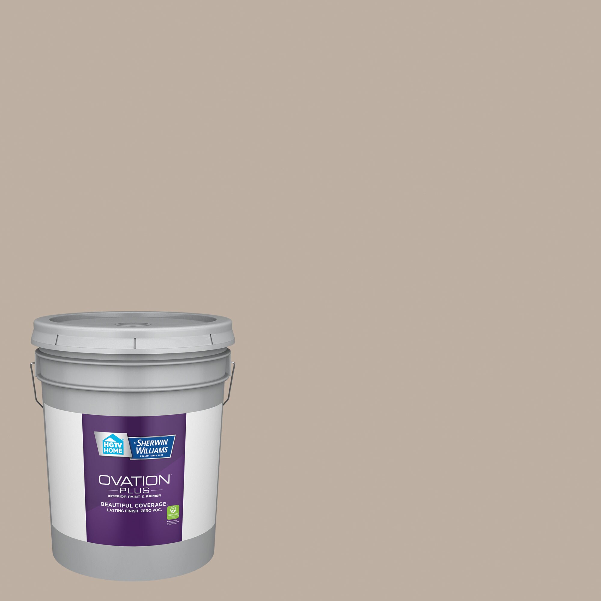 HGTV HOME by Sherwin-Williams 2007-10B-2557226 Ovation Plus Semi-gloss Clean Sweep 2007-10B Latex Interior Paint Paint + Primer ( 5-gallon )