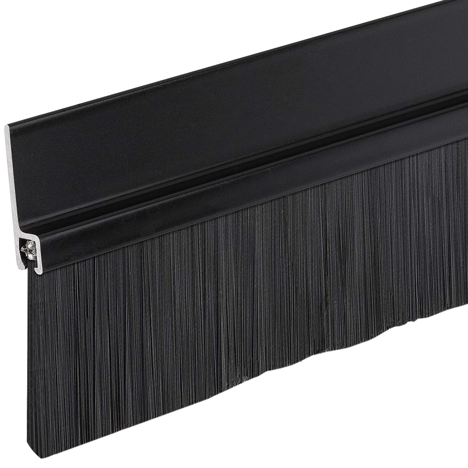 Randall Manufacturing Co., Inc Adhesive-Backed Brush Door Sweep Black 3 ft 1.5 in Brush #3 FT BS-2A-BLK