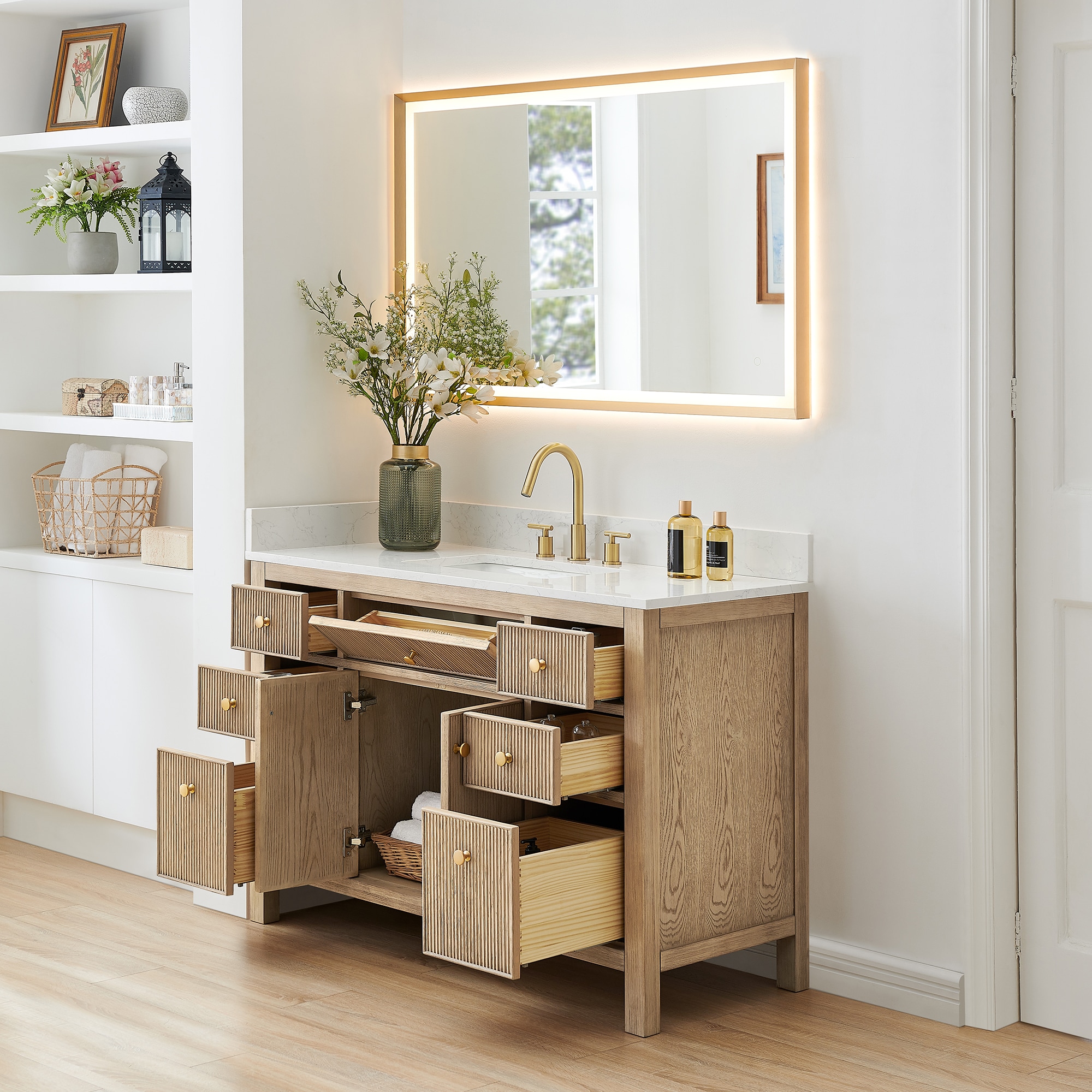 Altair 567048-NK-GW Bath-Vanity-Combo - View #3