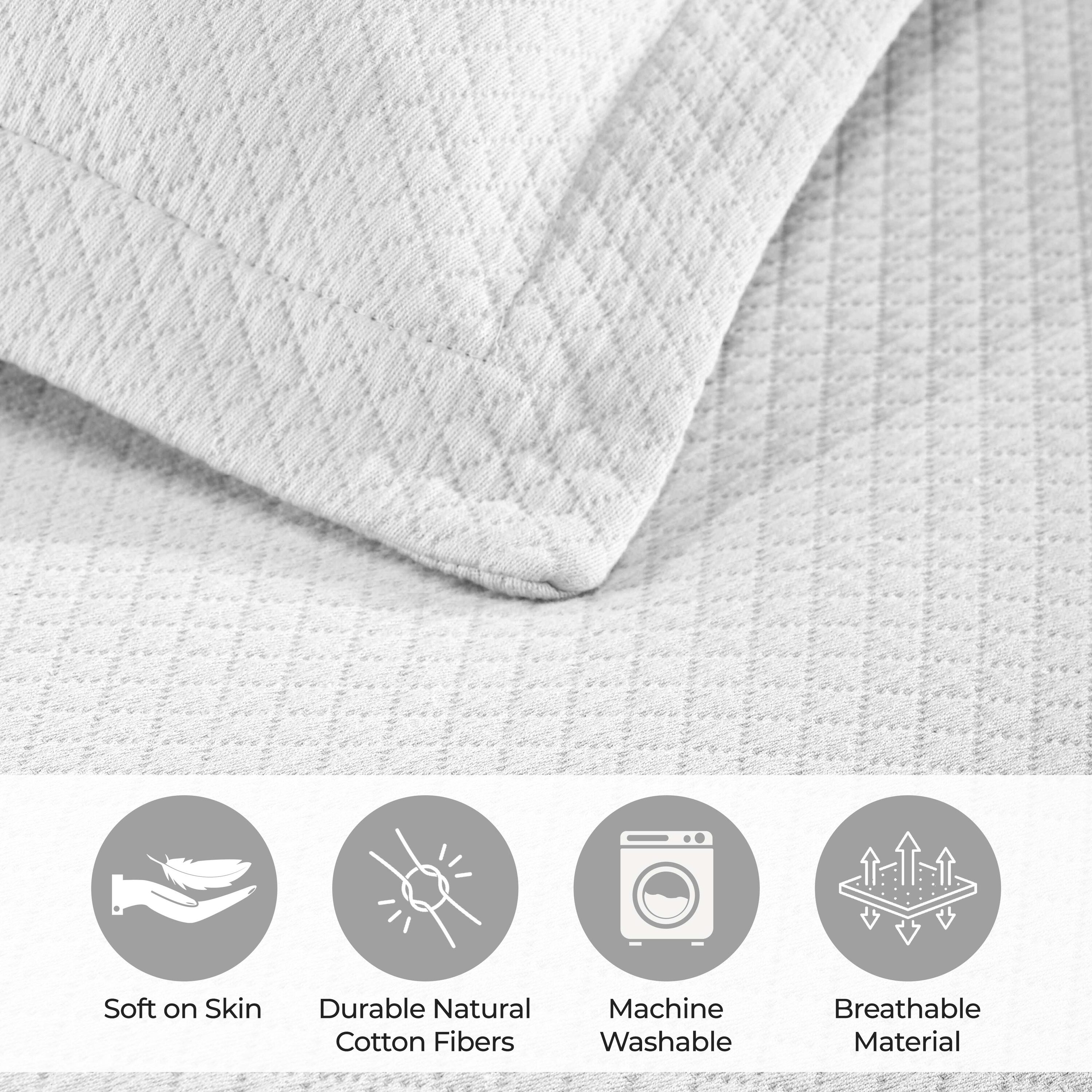Superior BEDSPREAD SOLT-QN-WH Comforters-And-Bedspreads - View #3