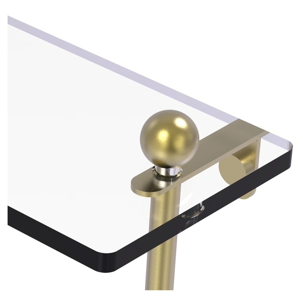Allied Brass PR-2/16-SBR Bathroom-Shelves - View #2