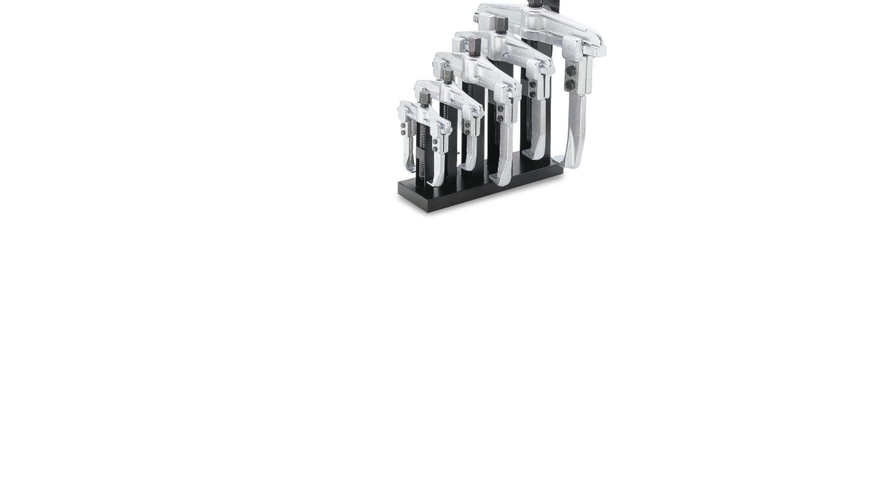 Beta 015000325 Set Of 5 Pullers with Metal Rack