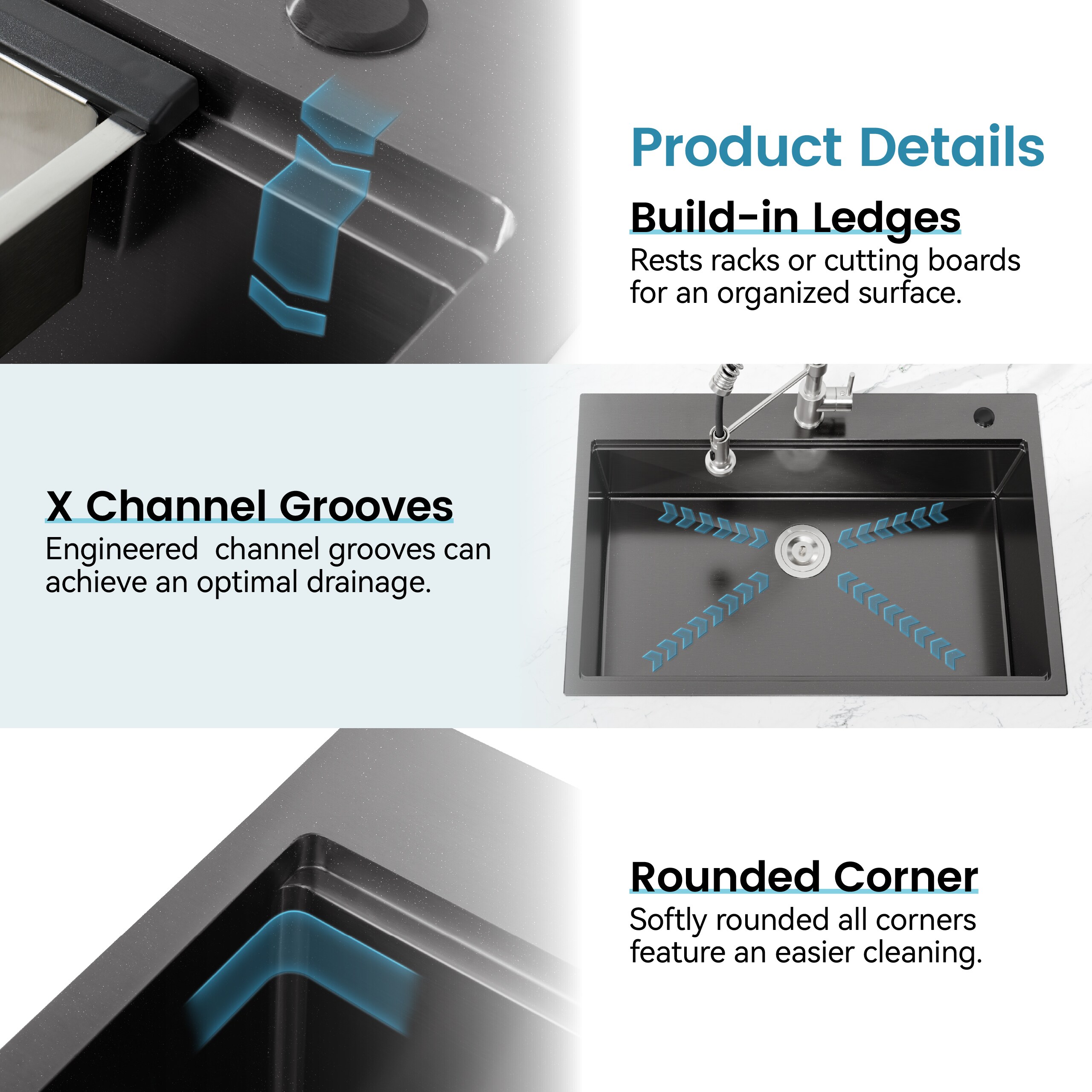 Vanityfus VF-T3177-96187 Kitchen-Sinks - View #4
