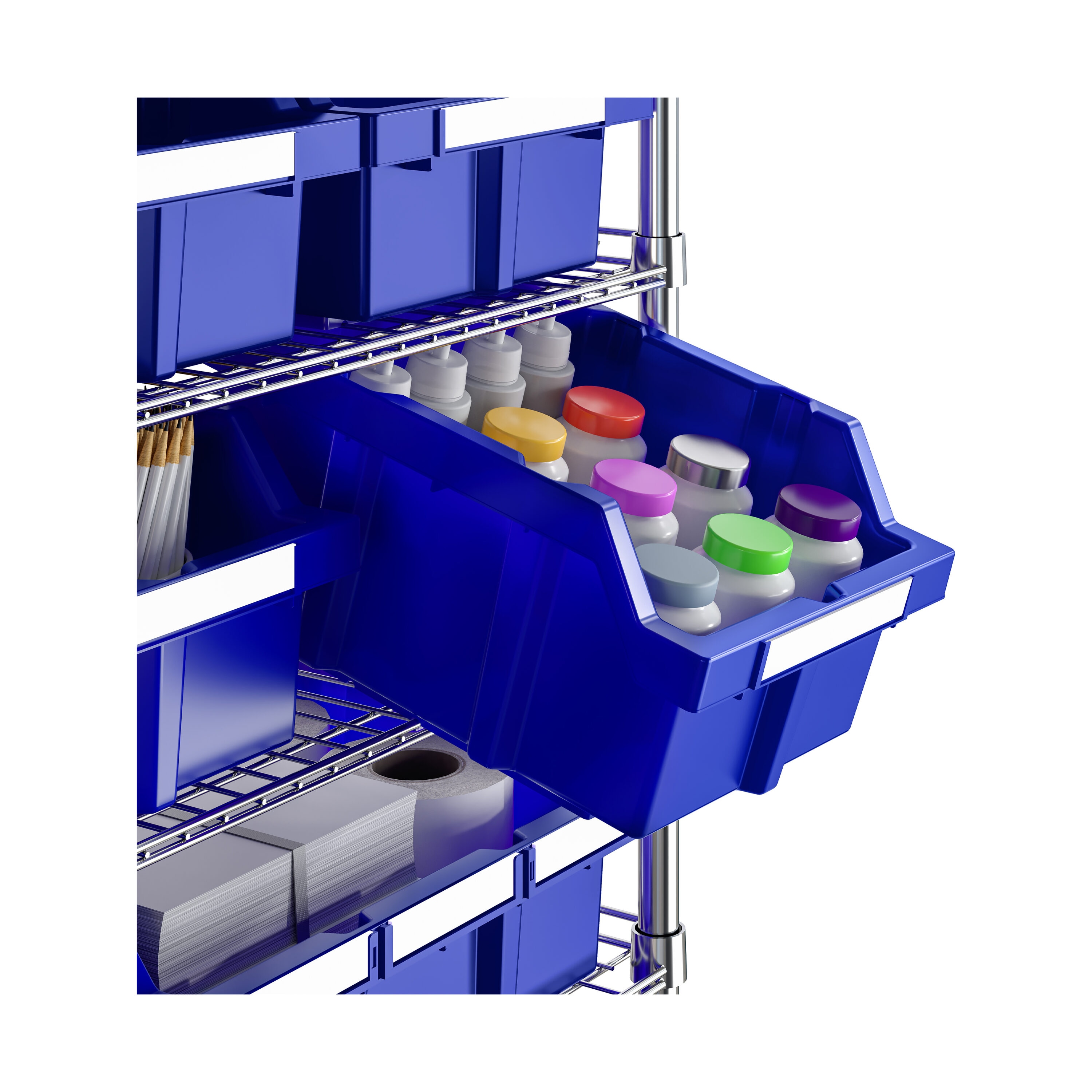 Seville Classics SHE16528B Free-Standing-Shelving - View #4