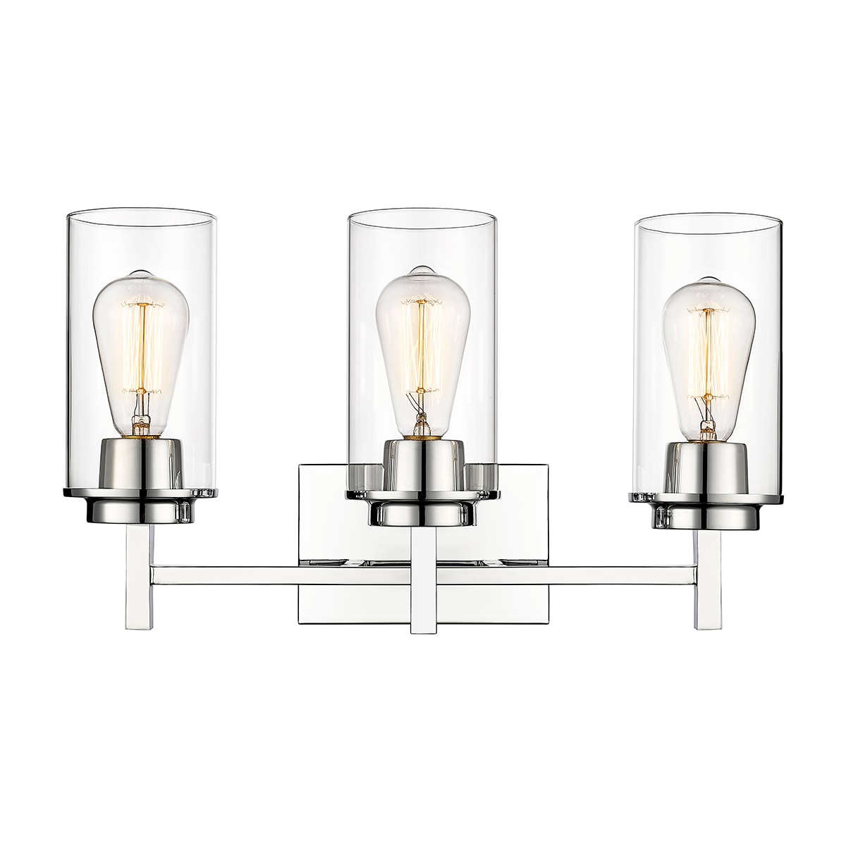 Millennium Lighting 494003-CH Janna 19-in 3 -Light Polished Chrome Modern/contemporary Vanity light