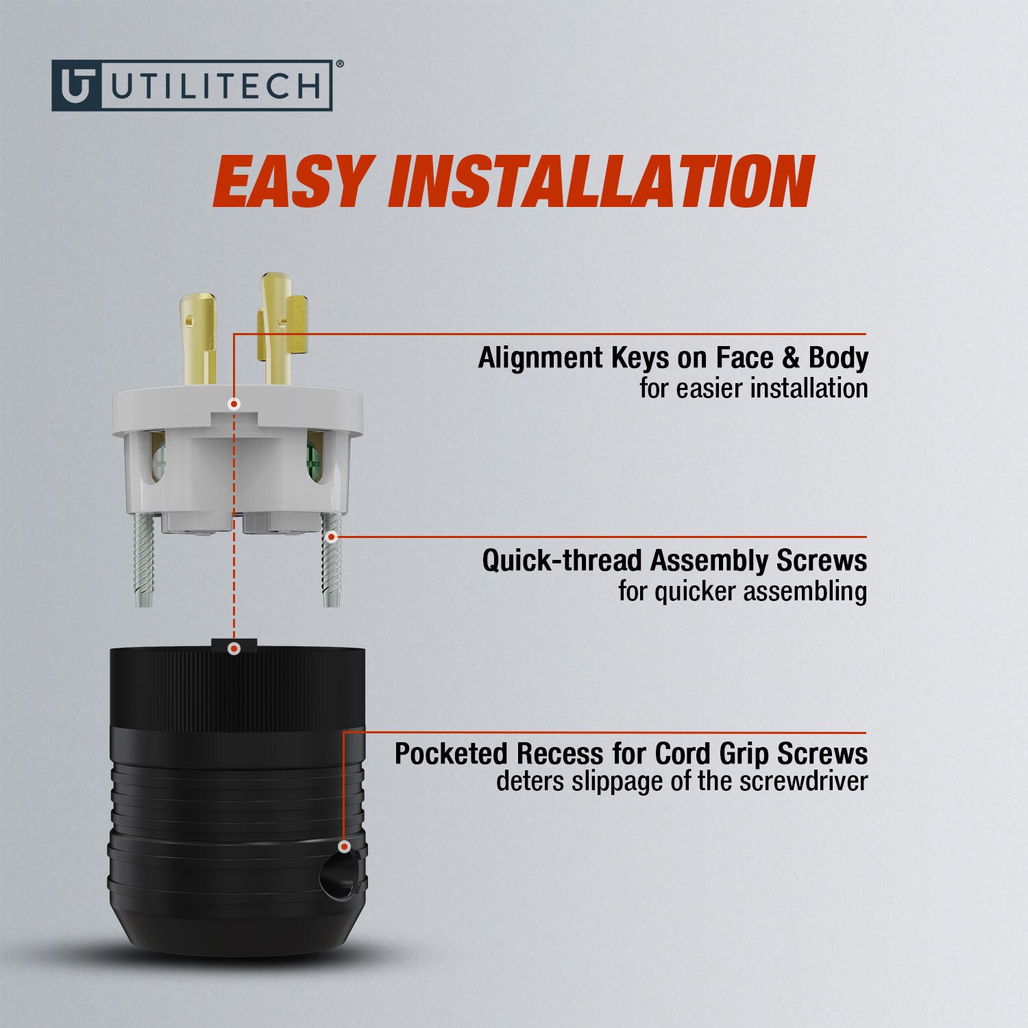Utilitech L1420P Electrical-Plugs-Connectors - View #3