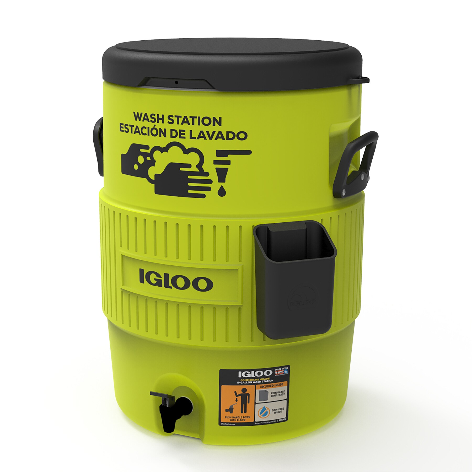 Igloo 10 Gallon Wash Station Cooler - Acid Green