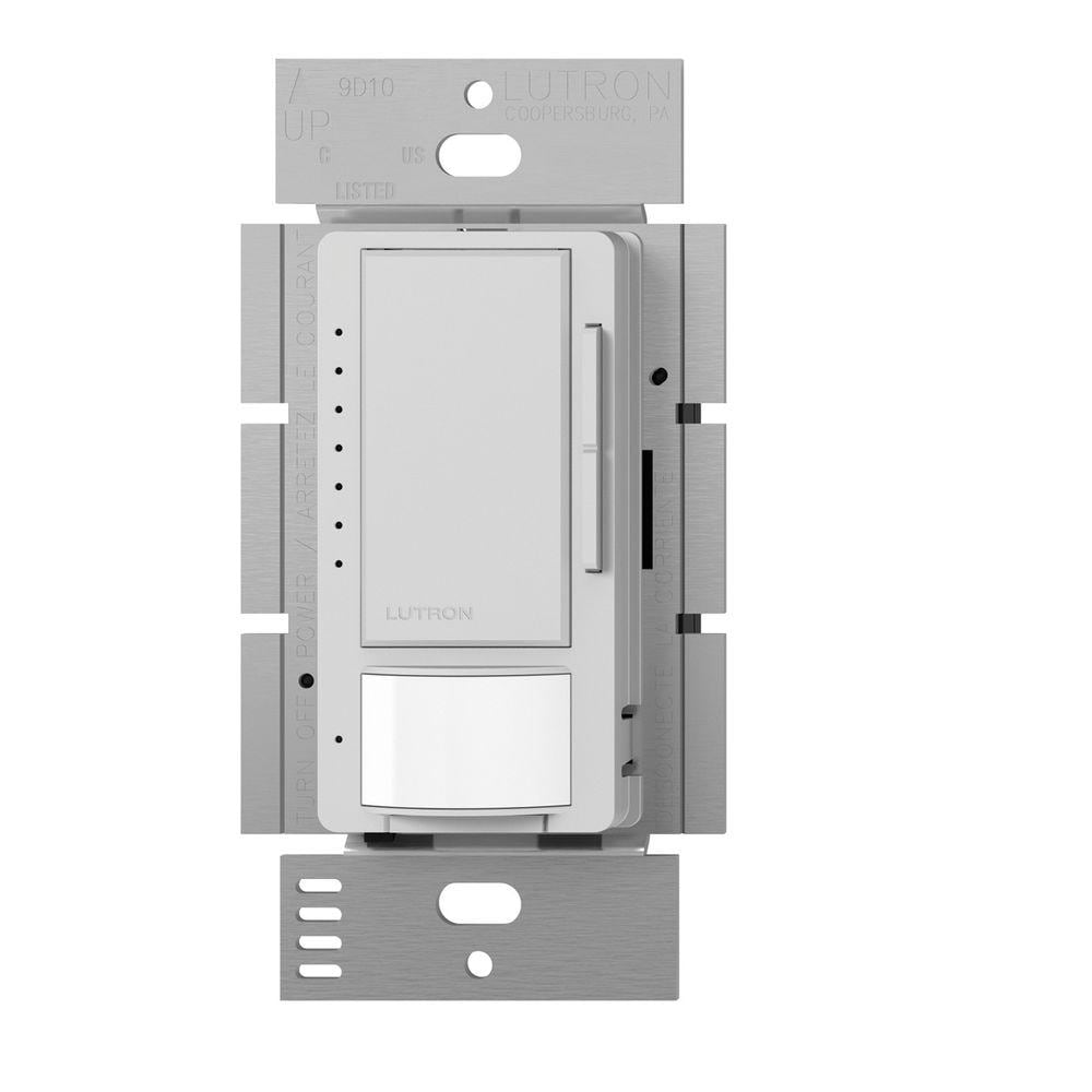 Lutron MSCL-OP153M-PD Maestro Multi-location 1.25-Amp Occupancy Motion Sensor Light Dimmer, Palladium