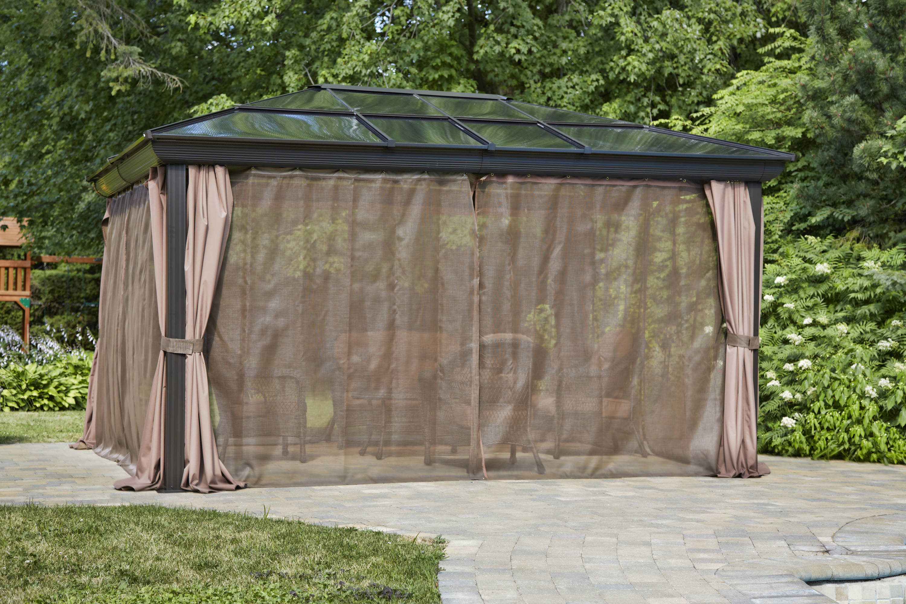 Gazebo Penguin 43226-22 Wood-Resin-Gazebos - View #3