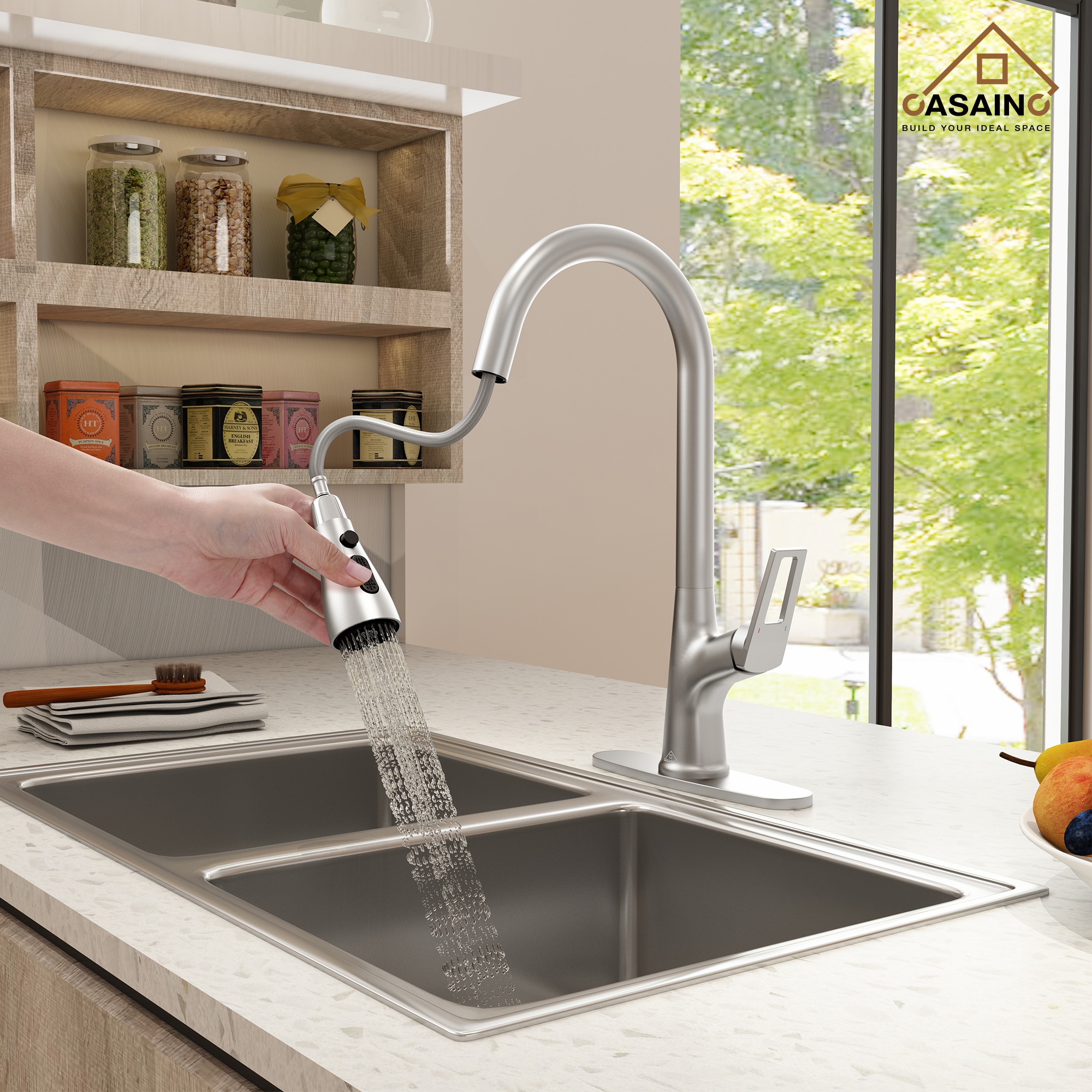 CASAINC CA-D4175-BN Kitchen-Faucets - View #4