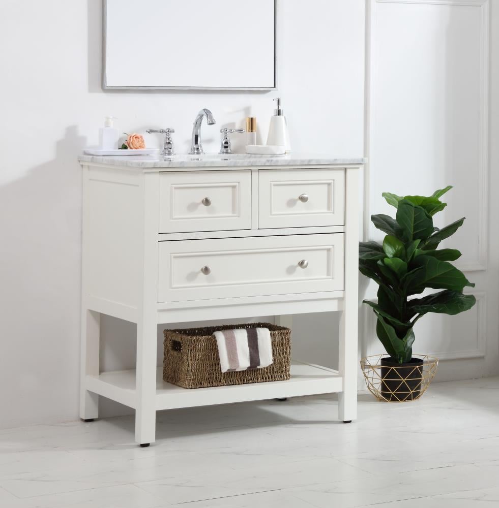 Elegant Decor FI81030WH Bath-Vanity-Combo - View #3