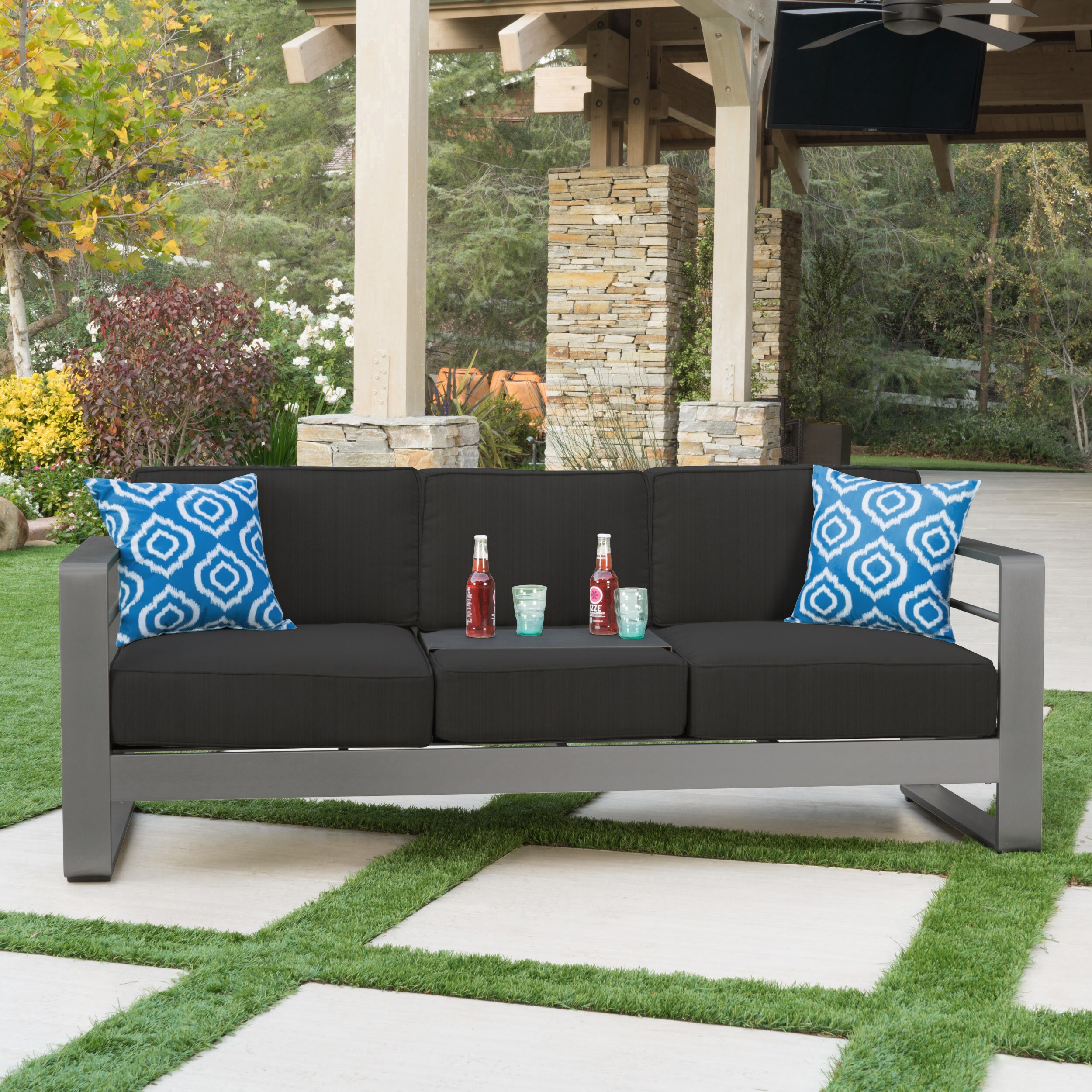 Christopher Knight Home 301796 Patio-Sofas-Daybeds - View #7