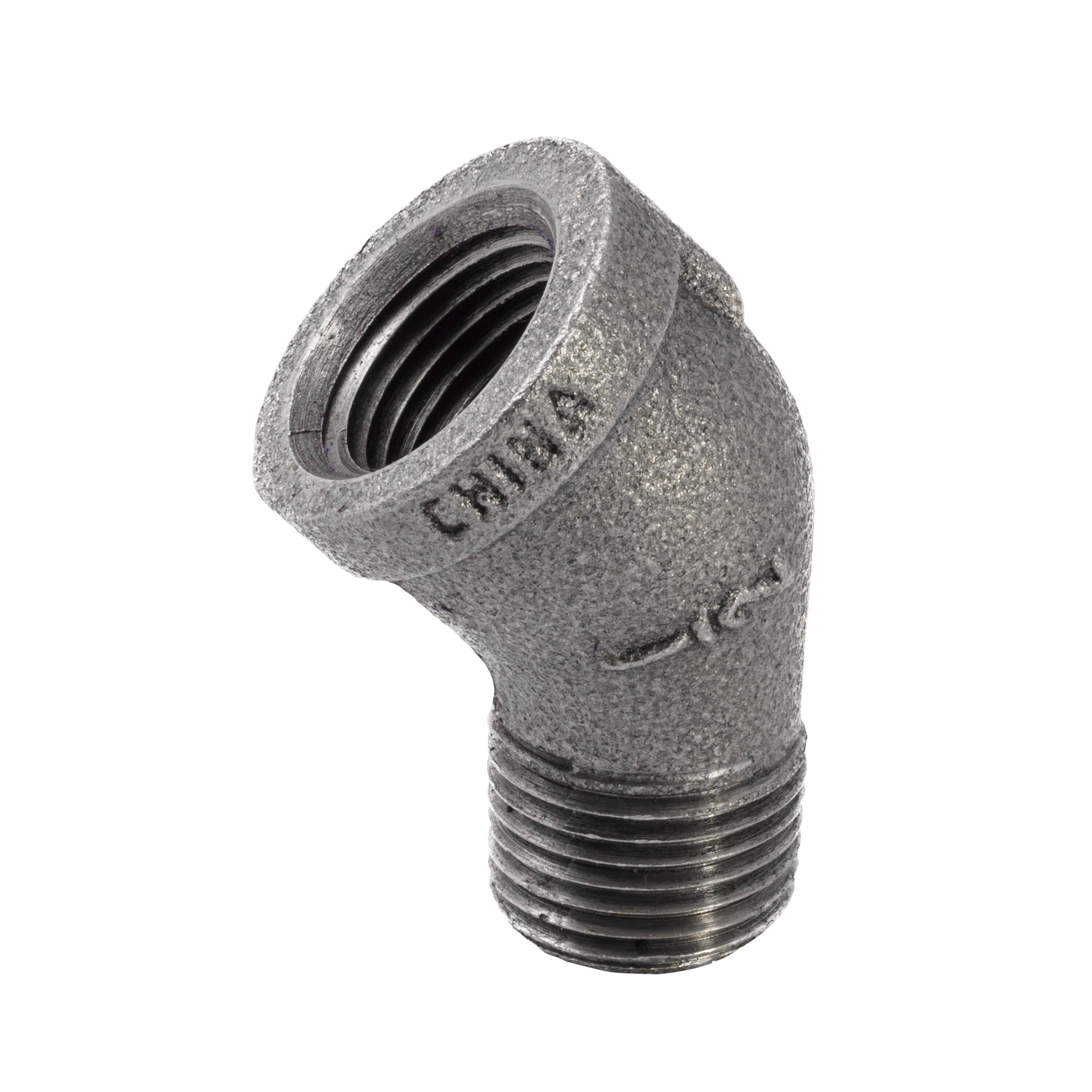 RELIABILT 70303 1/2-in 45 Black Iron Street Elbow Fitting