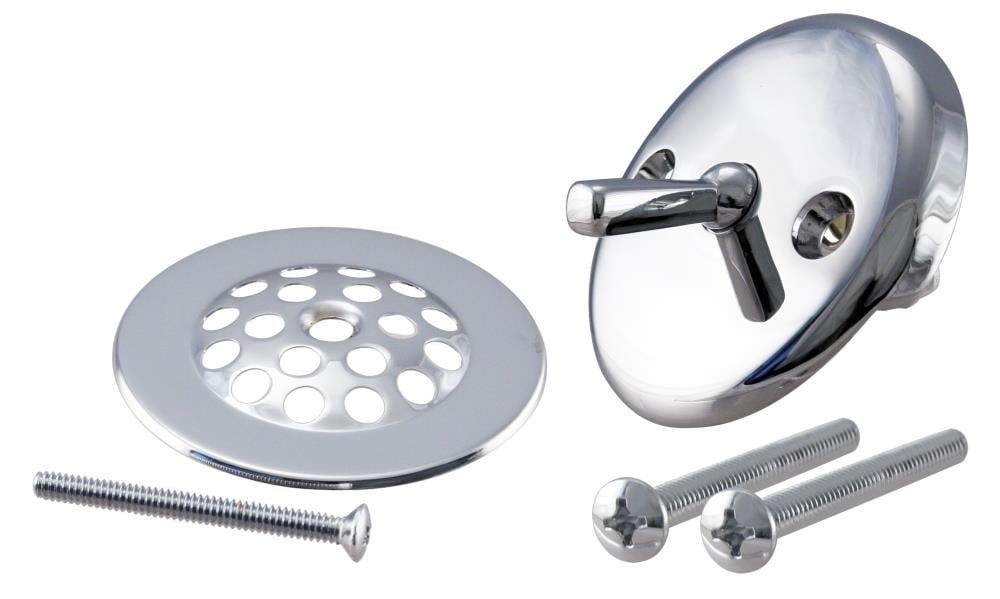 WESTBRASS 1.5-in Polished Chrome Triplever Trim Kit in the Bathtub  Shower  Drain Accessories department at