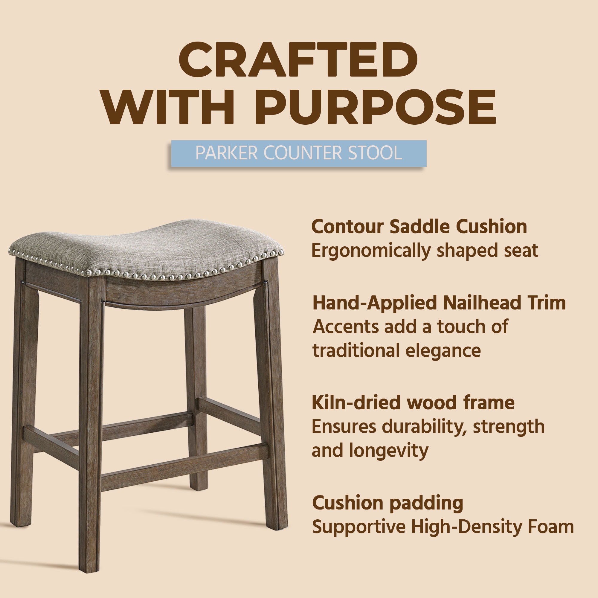 ROME + OAK RO-PCS-WG stools - View #4