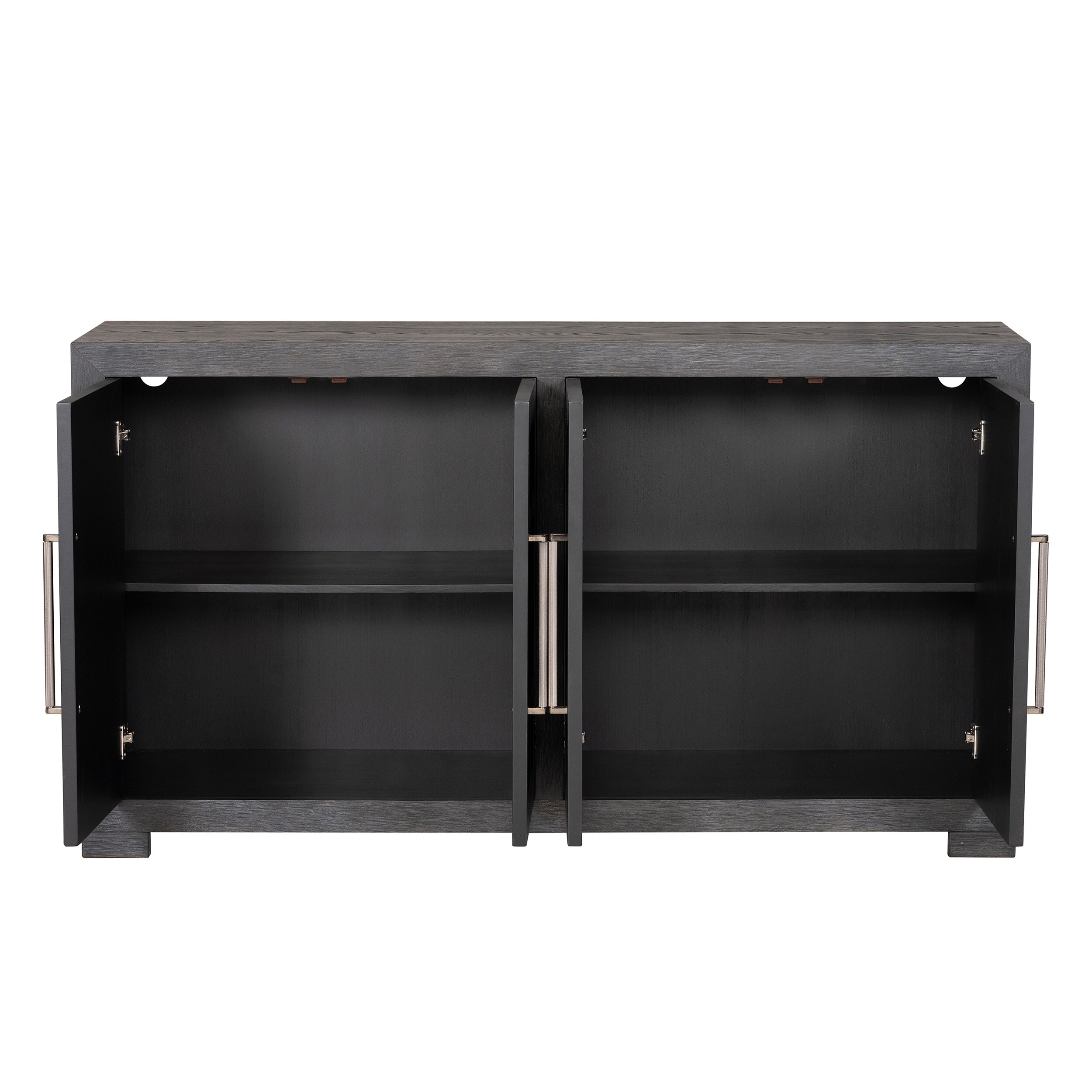 Furniture of America IDF-39011BK-SV Dining-Kitchen-Storarge - View #6