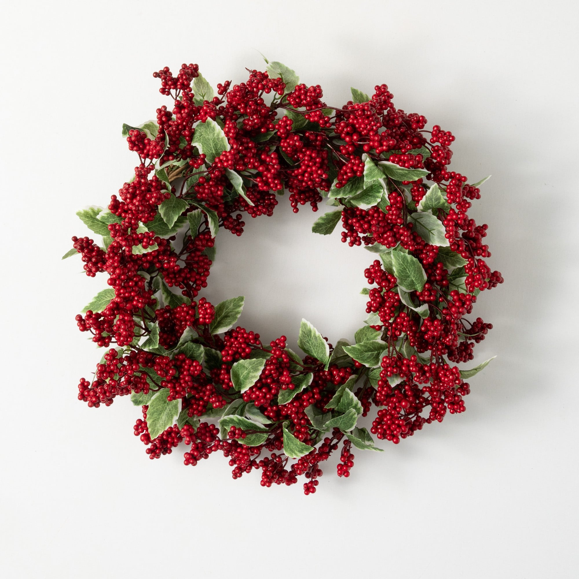 Large Red Berry Picks, Set of 12  Artificial christmas wreaths