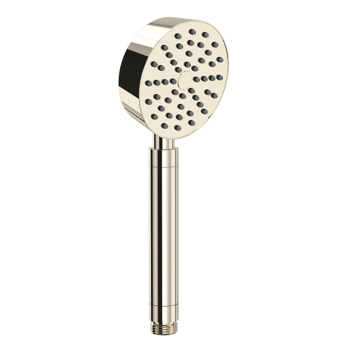 Rohl 40126HS1PN Tenerife 3.5 inch Single Function 1.8 GPM Round Handshower Only in Polished Nickel