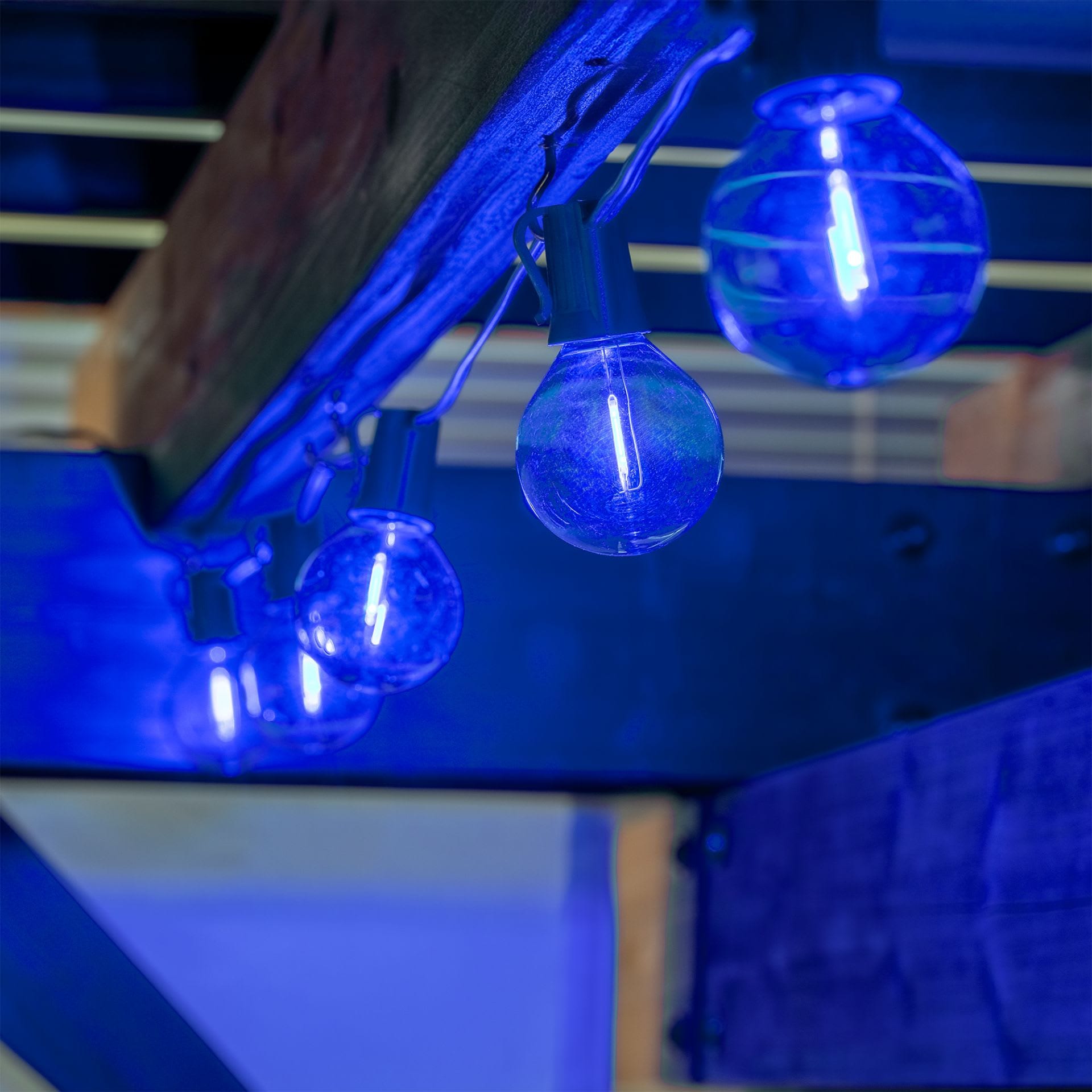 Novelty Lights LED-G40-FB-BL Patio-String-Lights - View #4