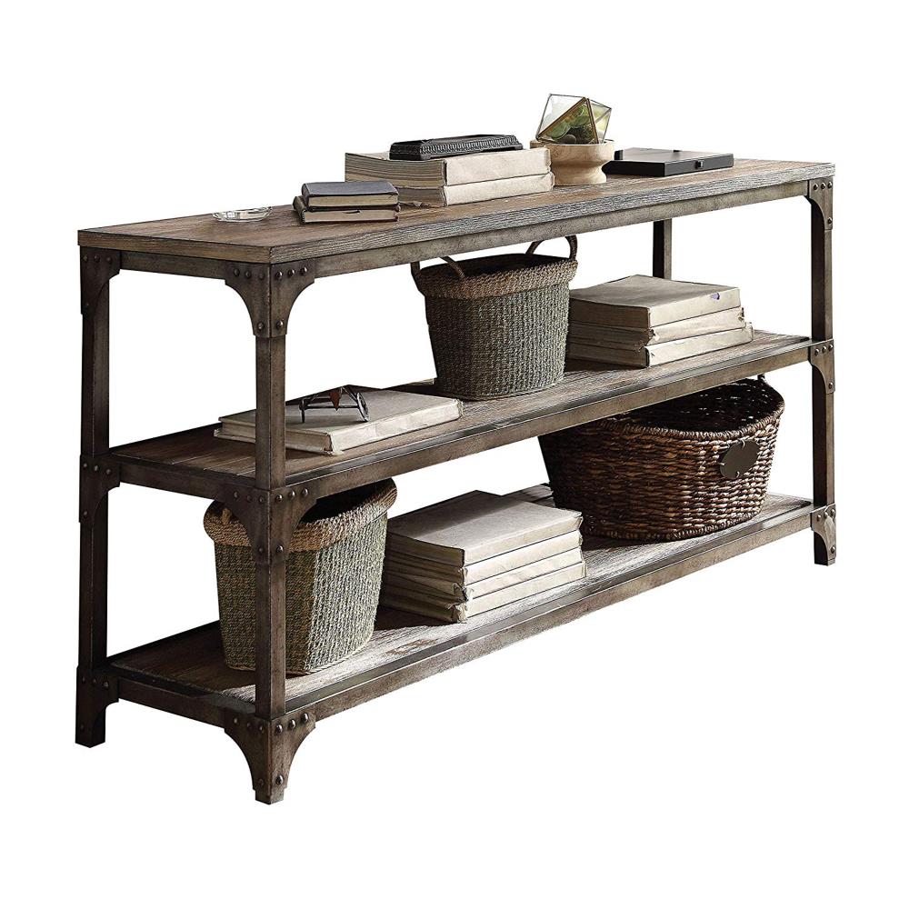 Benzara BM154234 Modern Brown Console Table