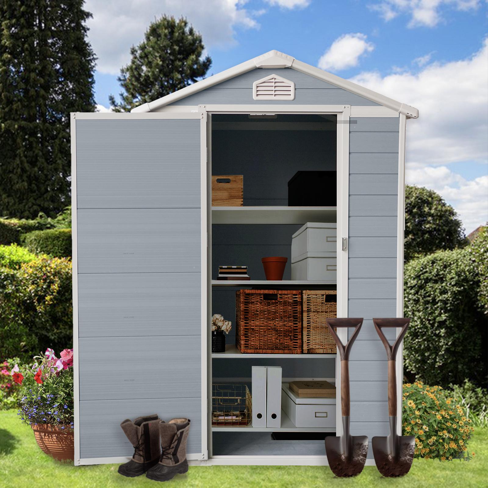 Bayfeve BF-54020-SD Vinyl-Resin-Storage-Buildings - View #2