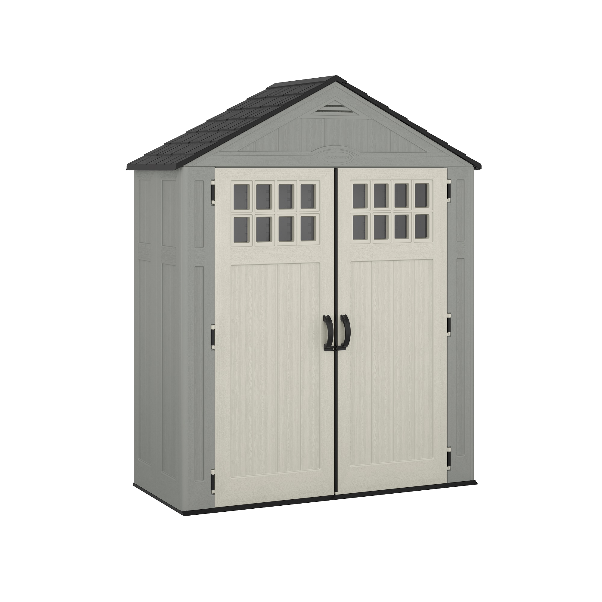 Suncast BMS6310D 6-ft x 3-ft Everett Resin Storage Shed (Floor Included)