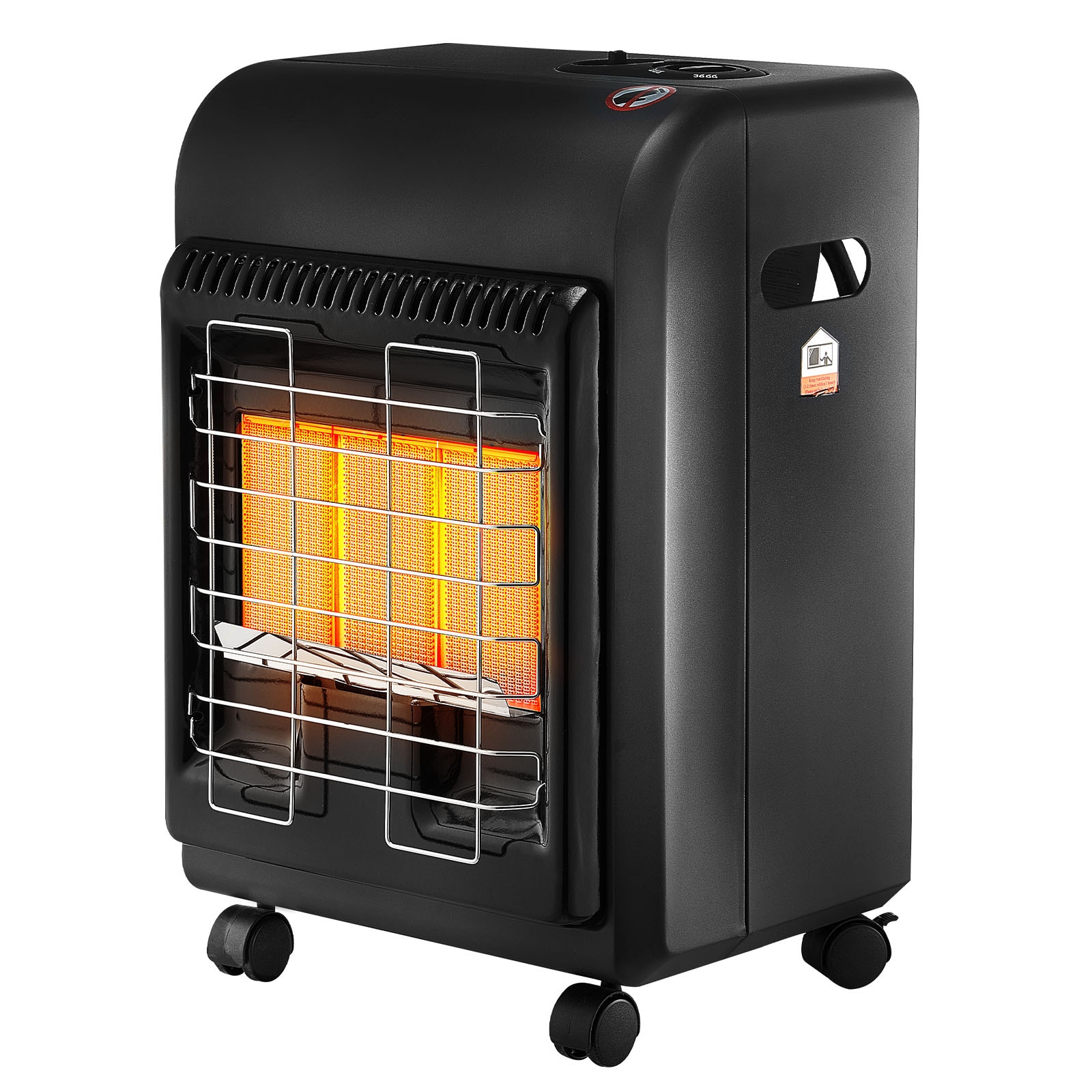 VEVOR Propane Heater 6000 to 18000 BTU Propane Cabinet Heater with 3 Modes Temp Settings and Tip-over Protection Garage Radiator Heat up to 450 Sq.Ft for Camping Garage Patio Indoor/Outdoor #SCBXBWJRQJS113916V0
