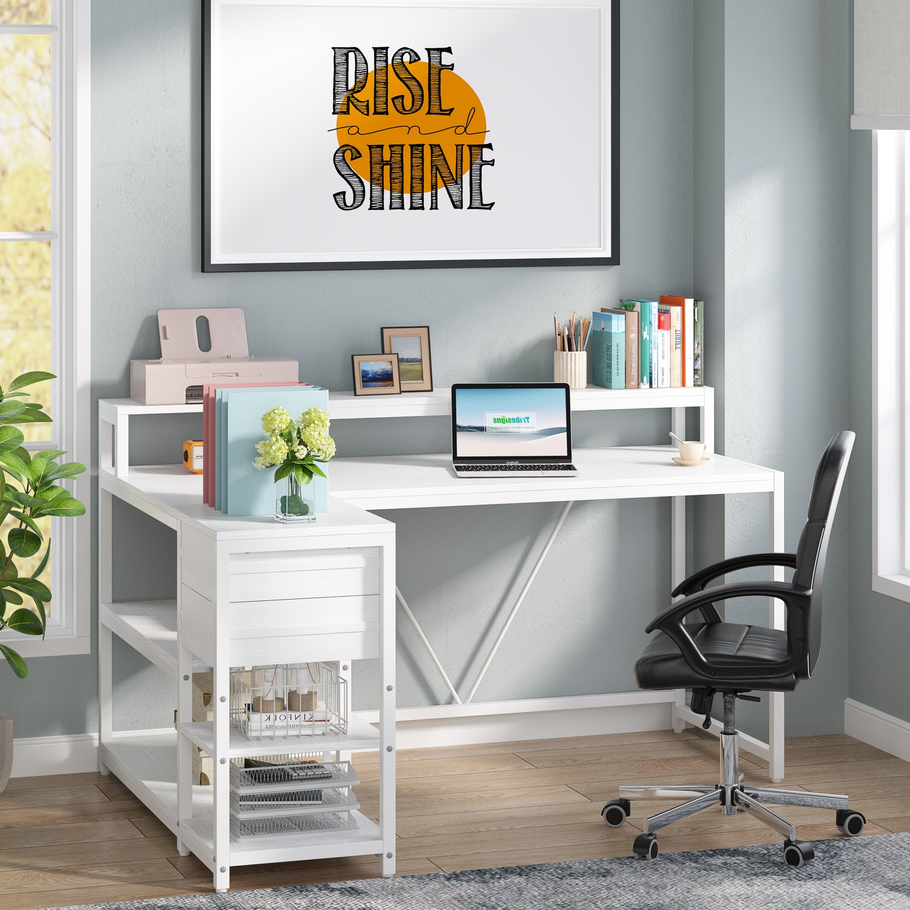 Fnova LWTJ-JW0612 Office-Tables - View #9