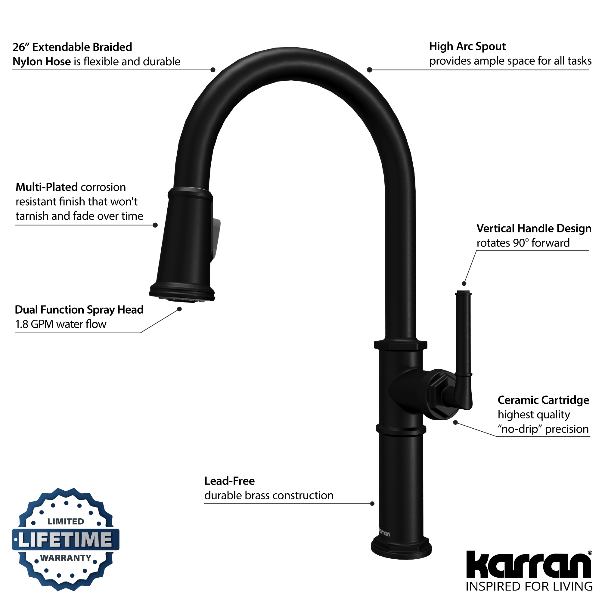 Karran KKF365MB Kitchen-Faucets - View #7