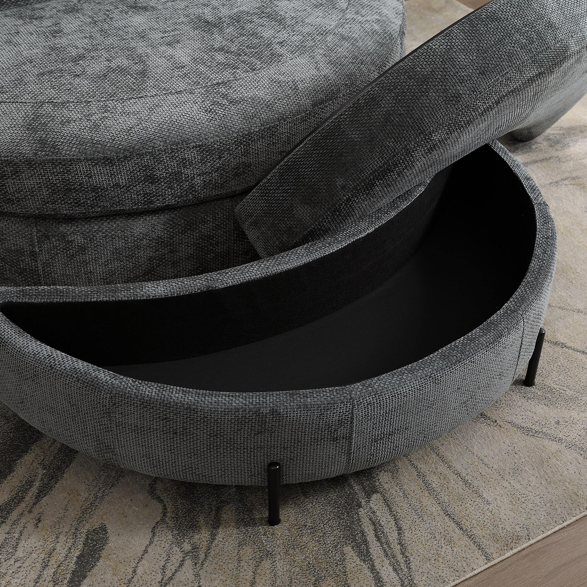 Aortzio HM-A4060-CHARCOAL bench - View #9