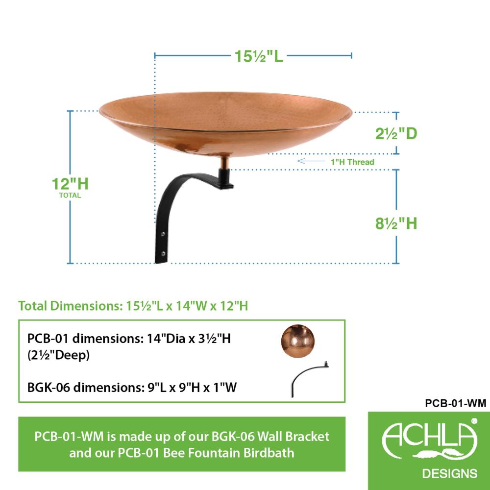 Minuteman International PCB-01-WM birdbaths - View #2