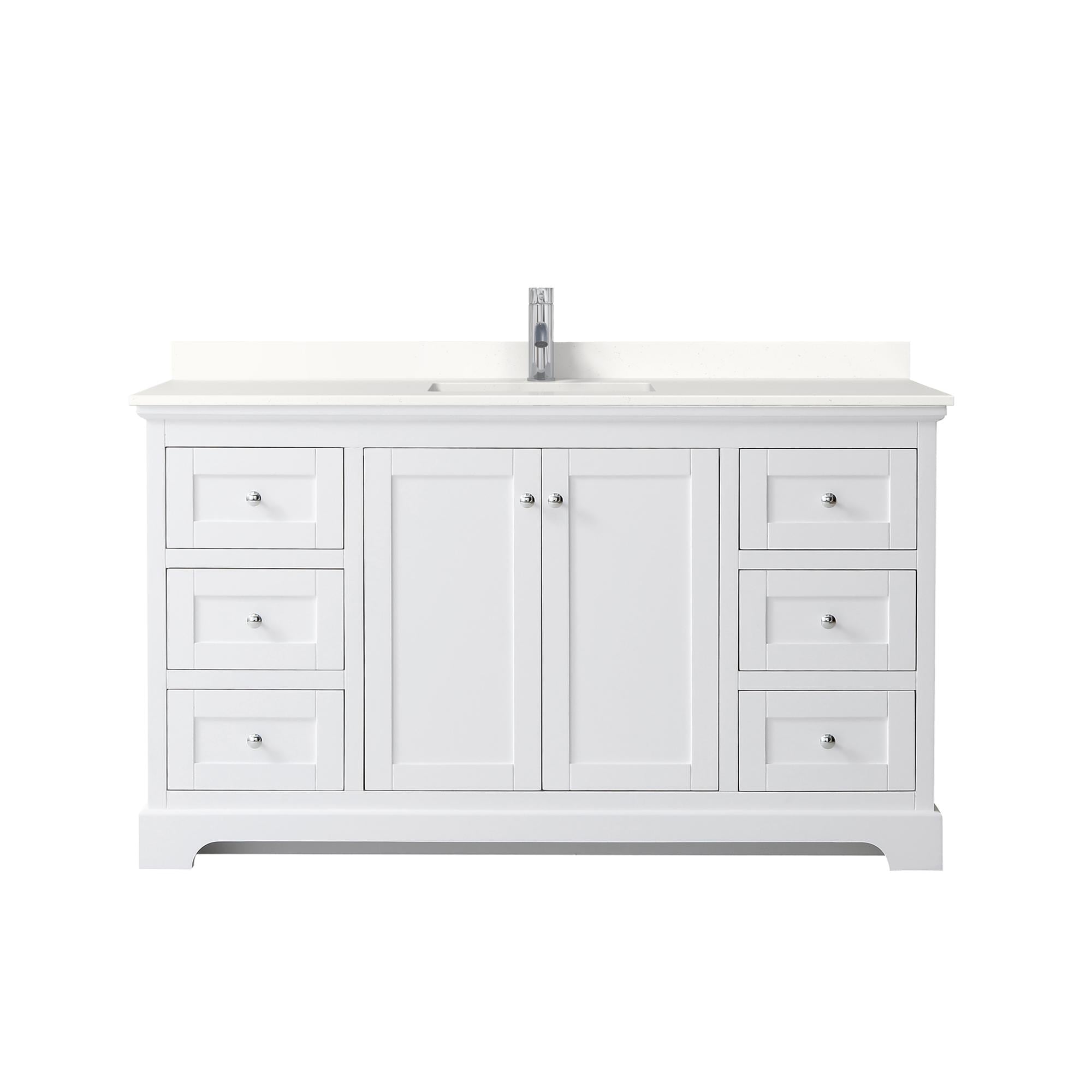 Wyndham Collection WCV232360SWHWQUNSMXX Bath-Vanity-Combo - View #2