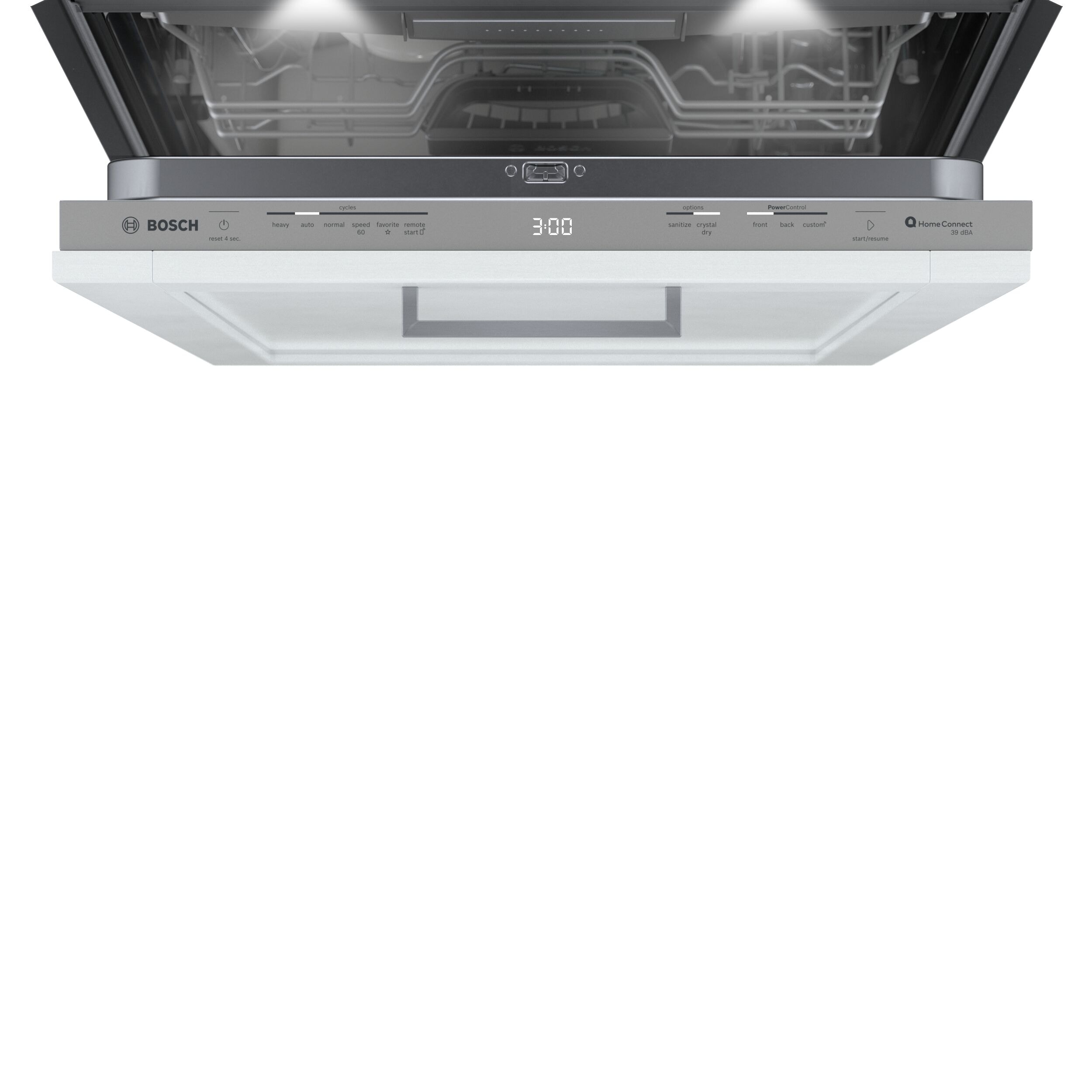 Bosch 500 Series Top Control 24-in Smart Built-In Dishwasher With Third  Rack (Stainless Steel) ENERGY STAR, 44-dBA