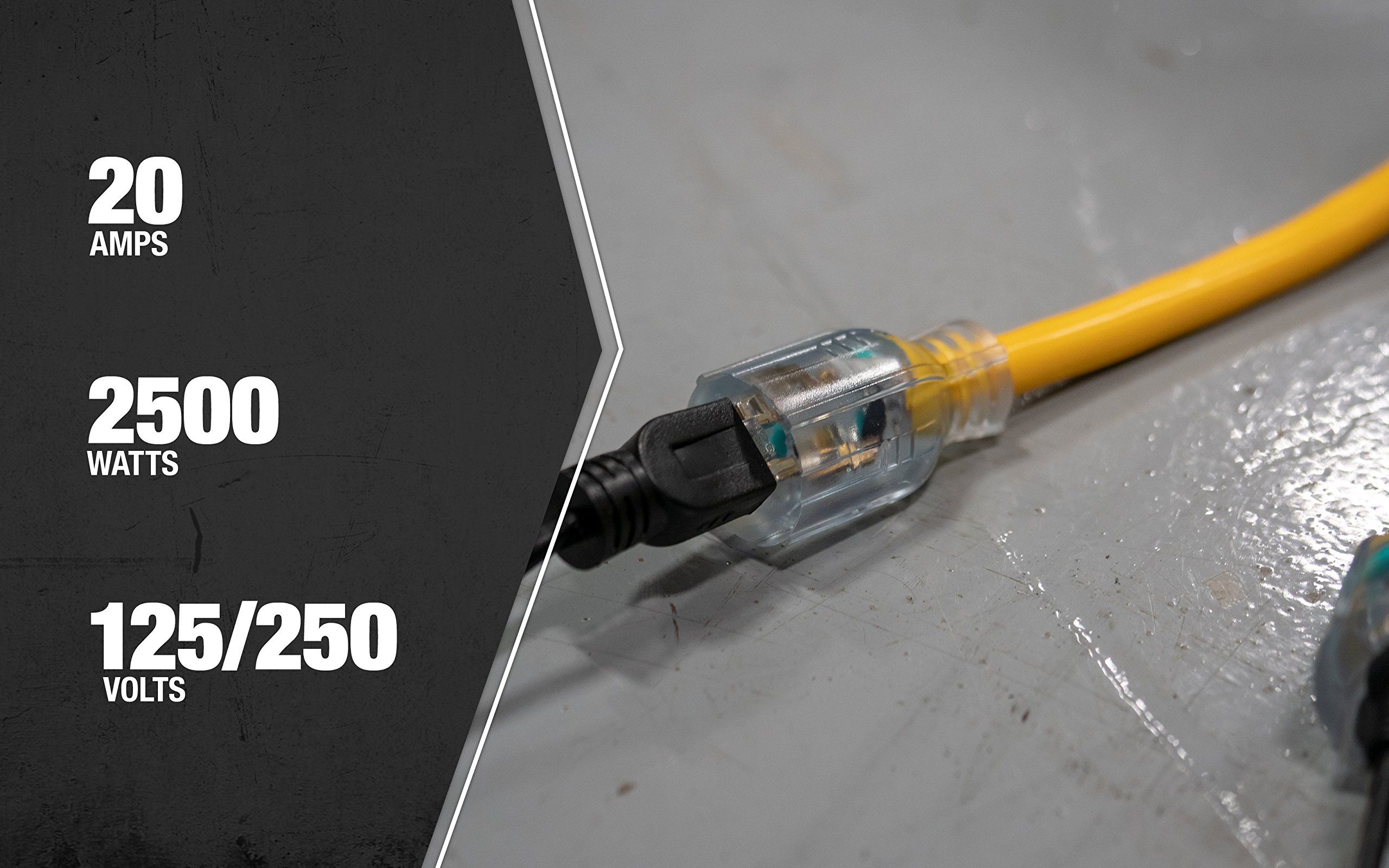 Coleman Cable 508004 Electrical-Extension-Cords - View #4