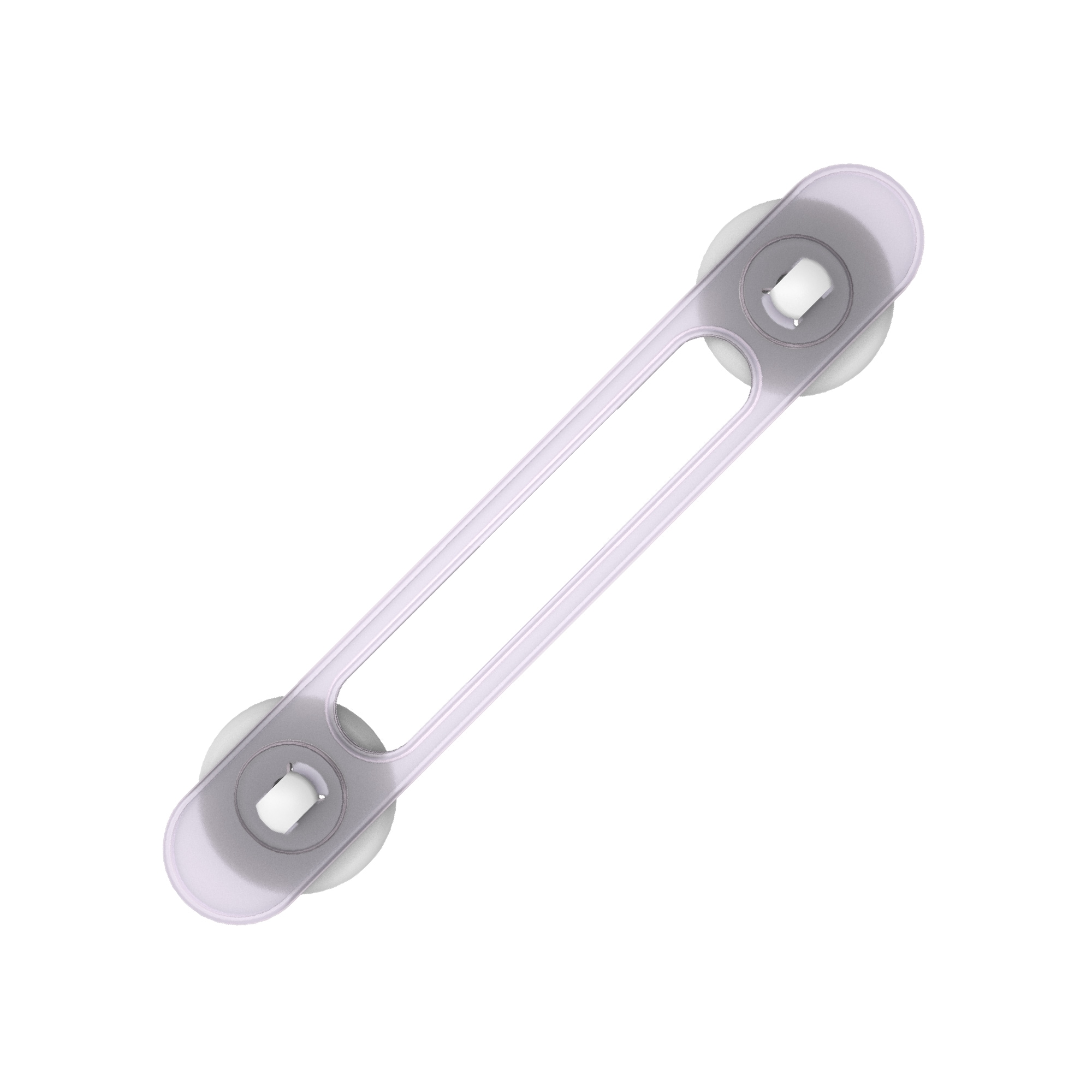Perma Child Safety 2717 Universal Flexi Locks 7-Inches x Hardware Mounted Clear Plastic Safety Adhesive safety latches
